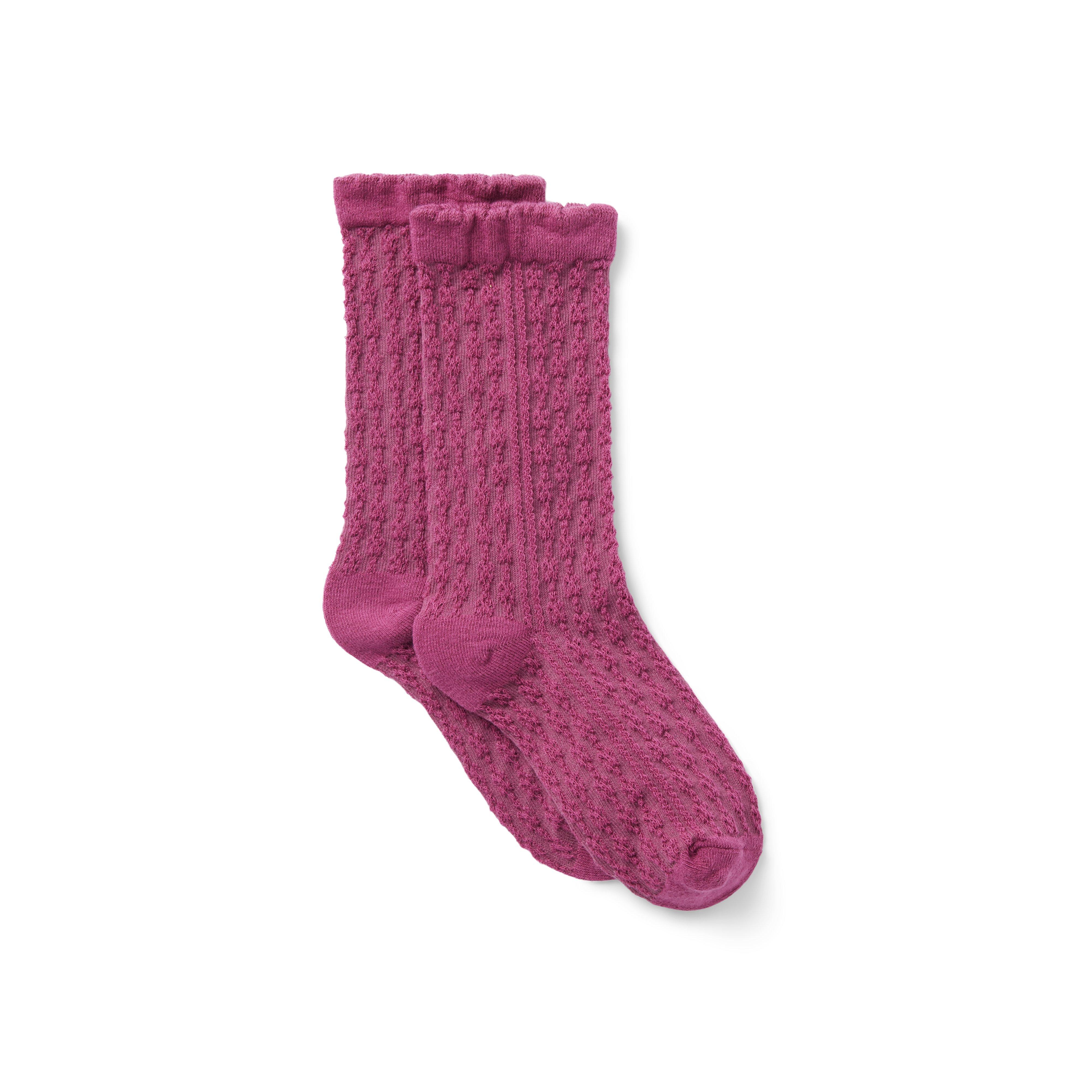 Pointelle Sock image number 0