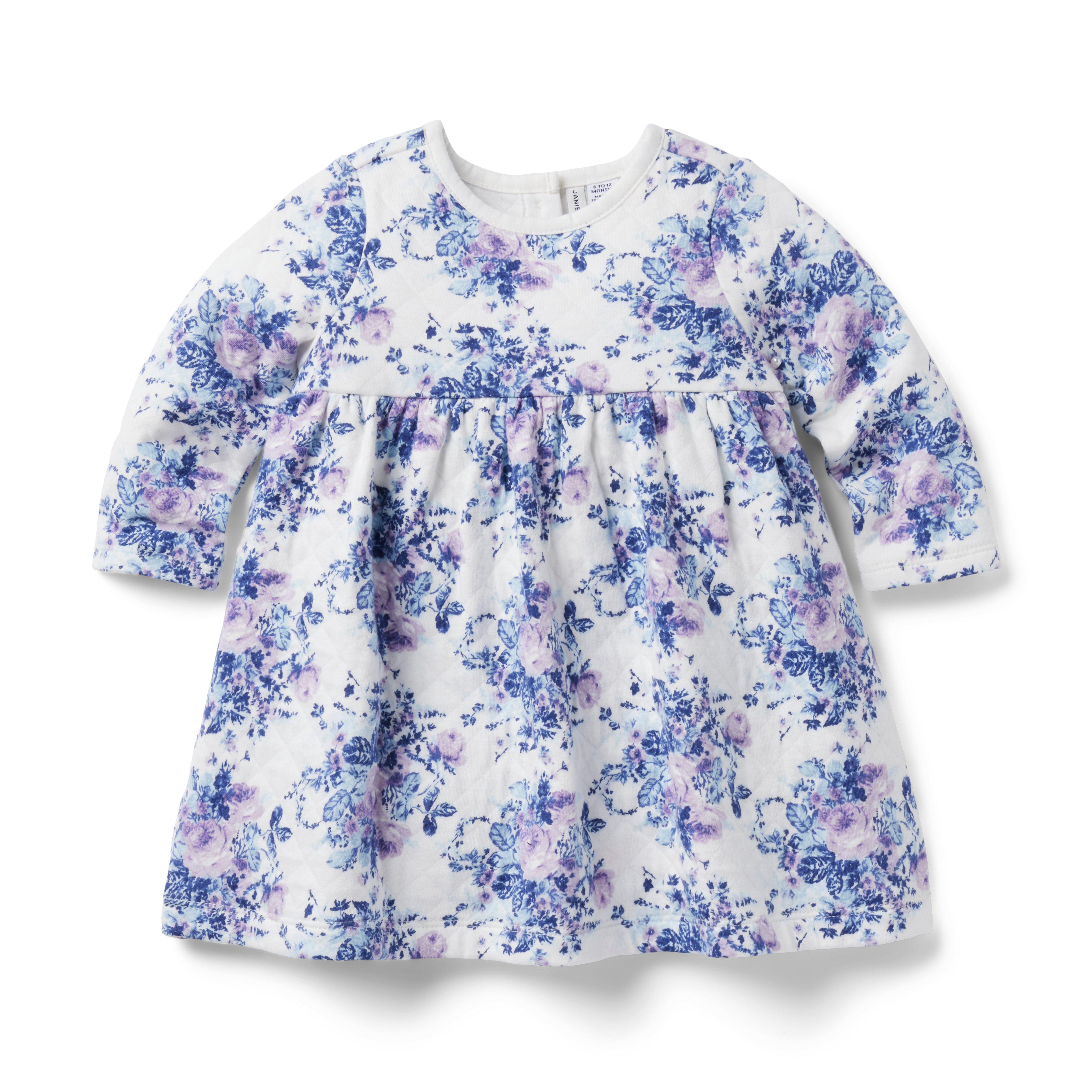 Baby Floral Quilted Dress image number 0