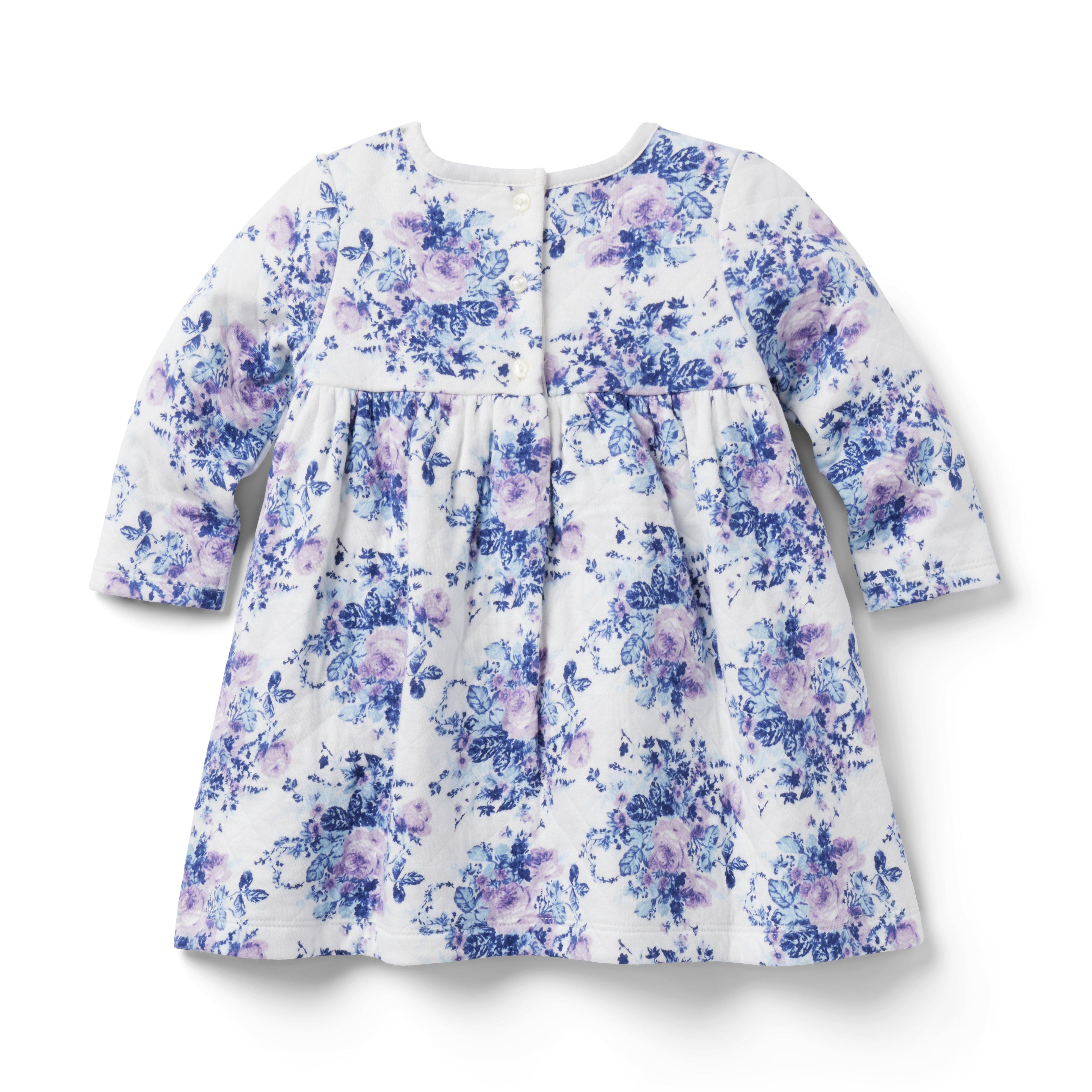 Baby Floral Quilted Dress image number 3