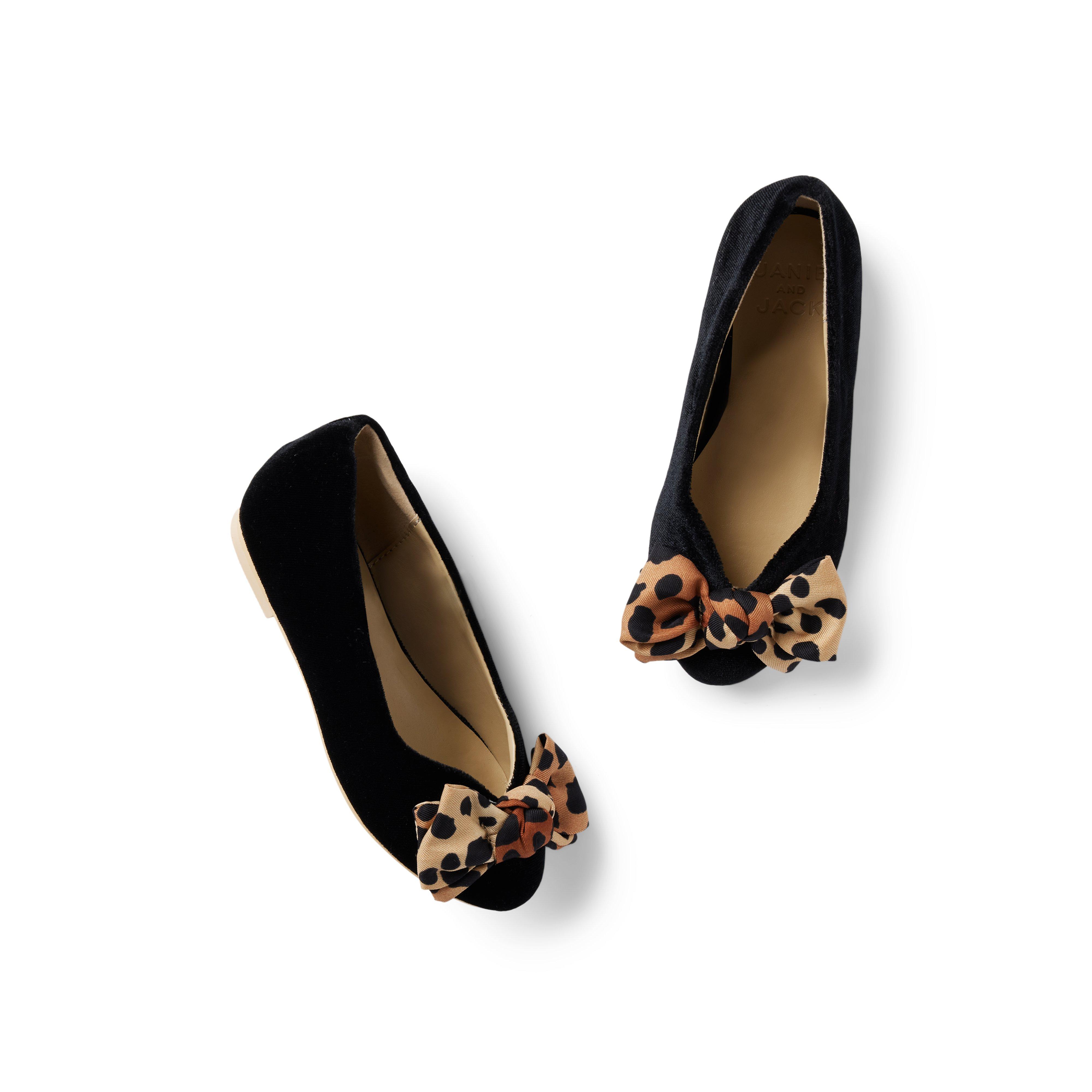 Leopard Bow Flat