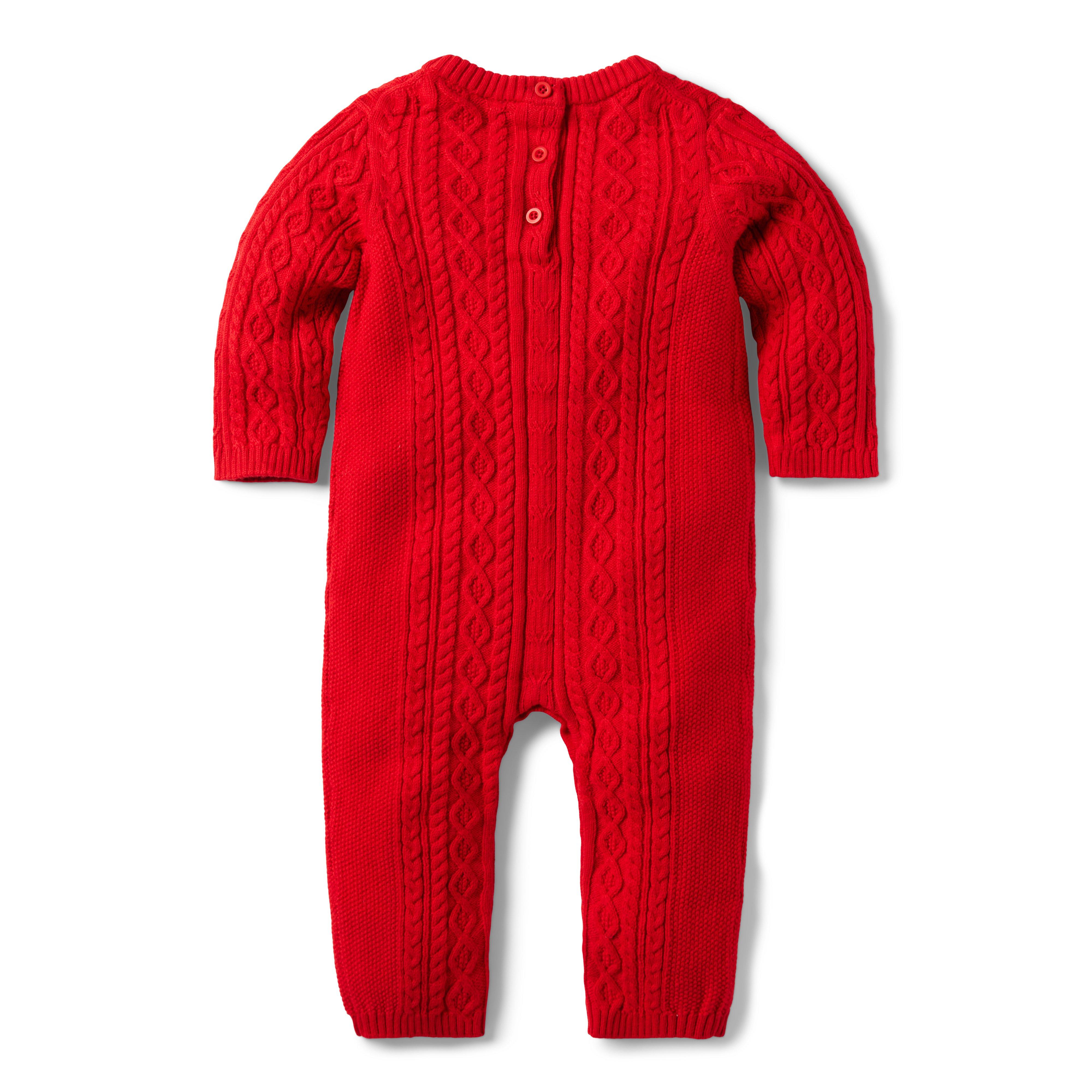 Baby Cable Knit One-Piece image number 1