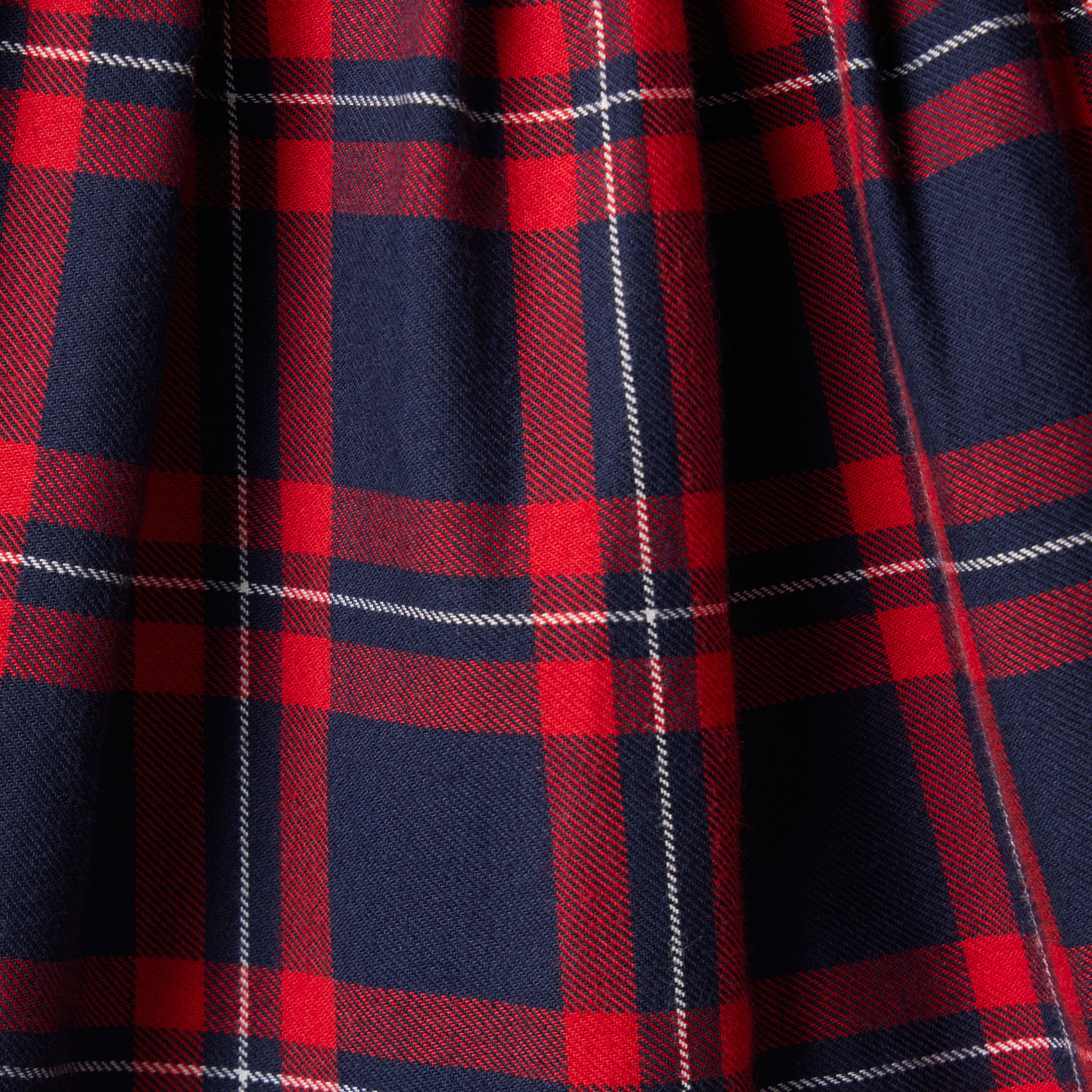 Baby Plaid Ruffle Jumper Dress image number 2