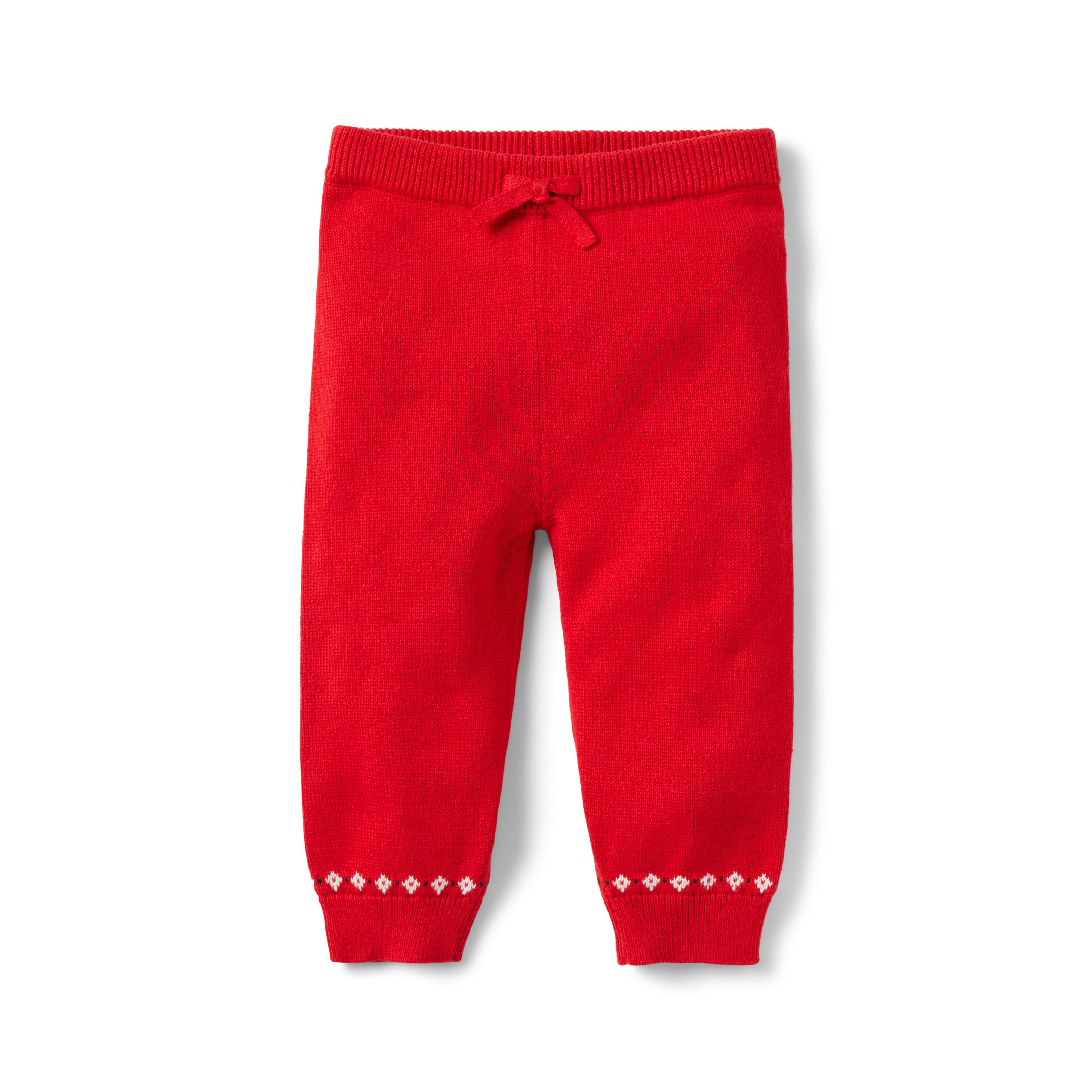 Baby Fair Isle Sweater Jogger image number 0