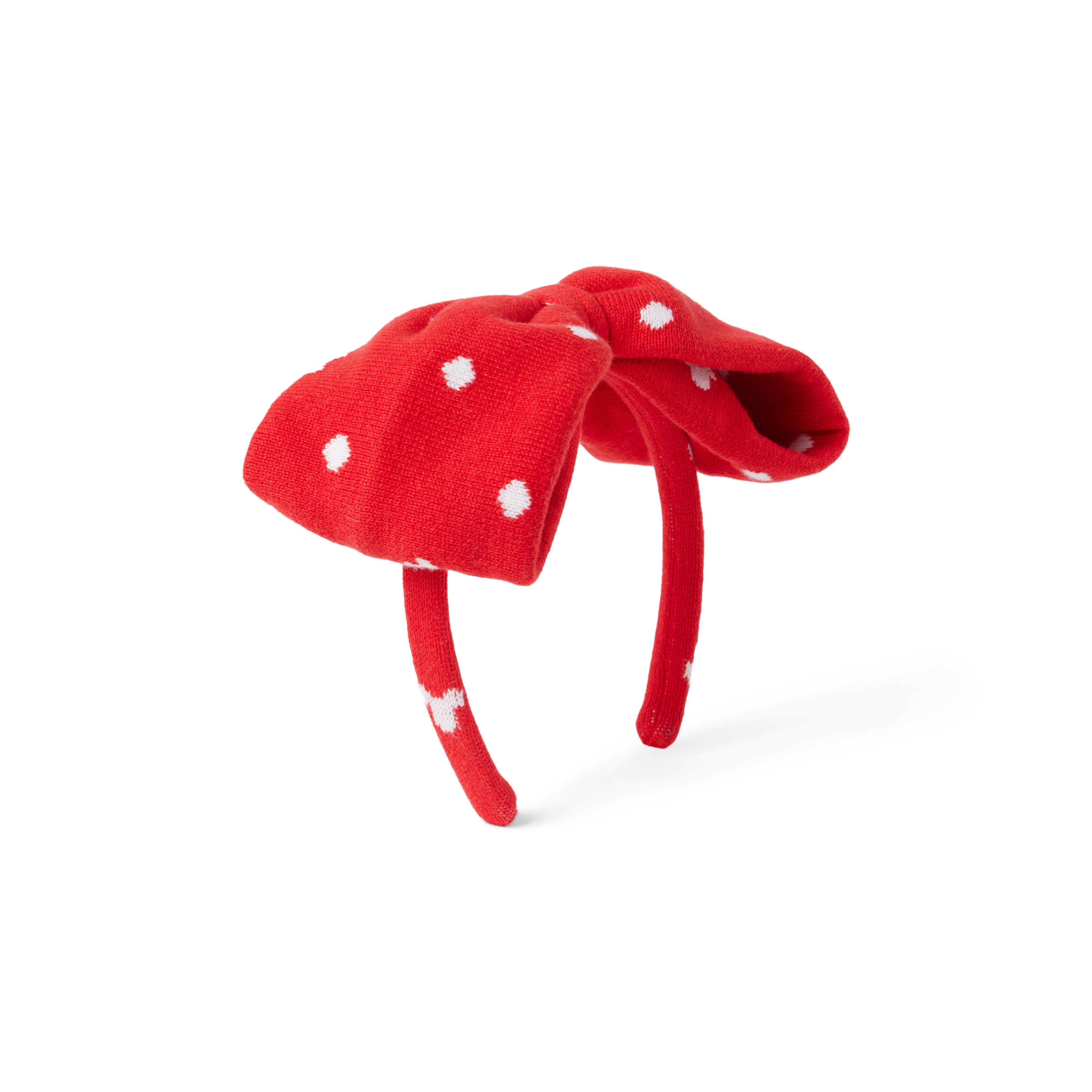 Disney Minnie Mouse Dot Bow Headband image number 0