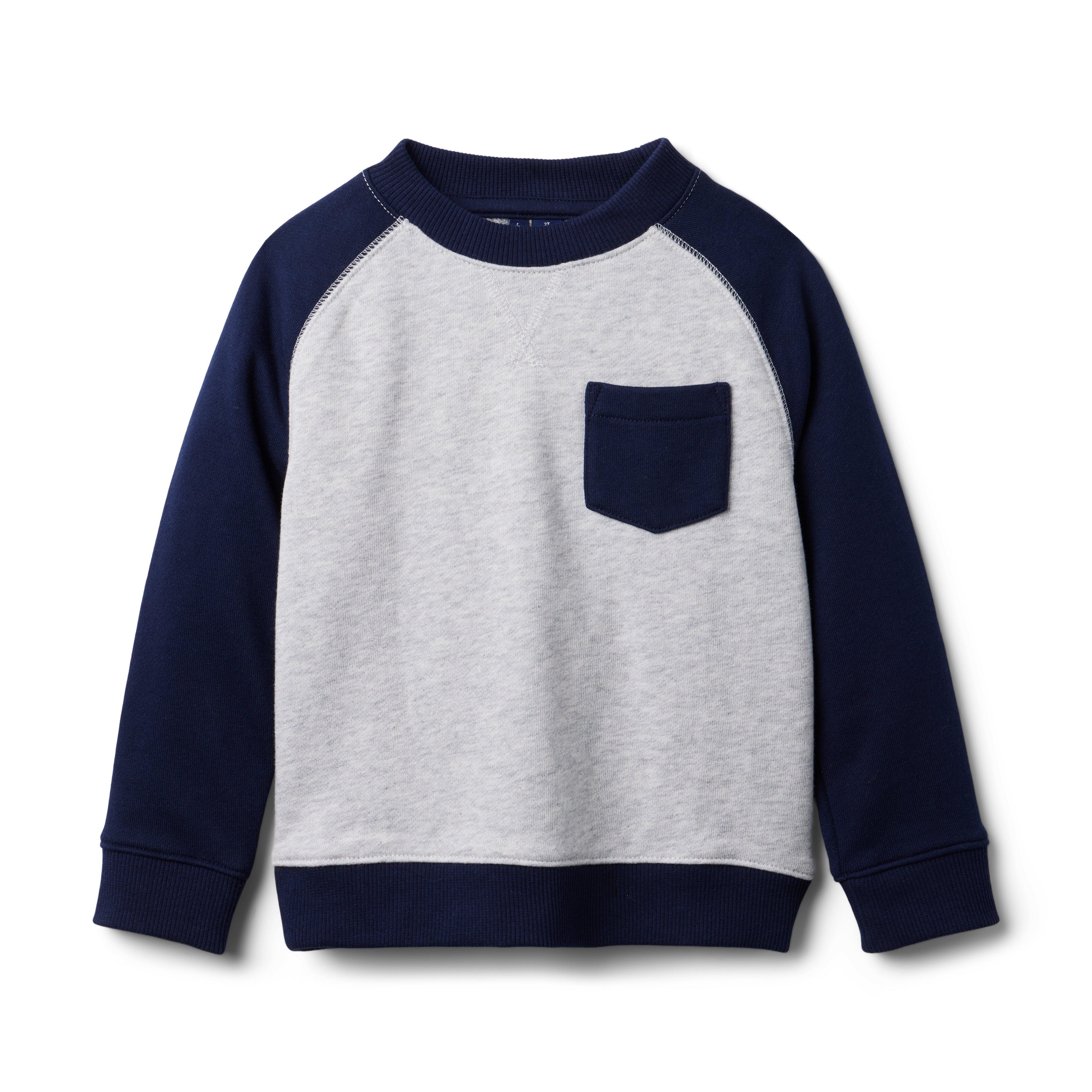 Colorblocked French Terry Sweatshirt image number 0