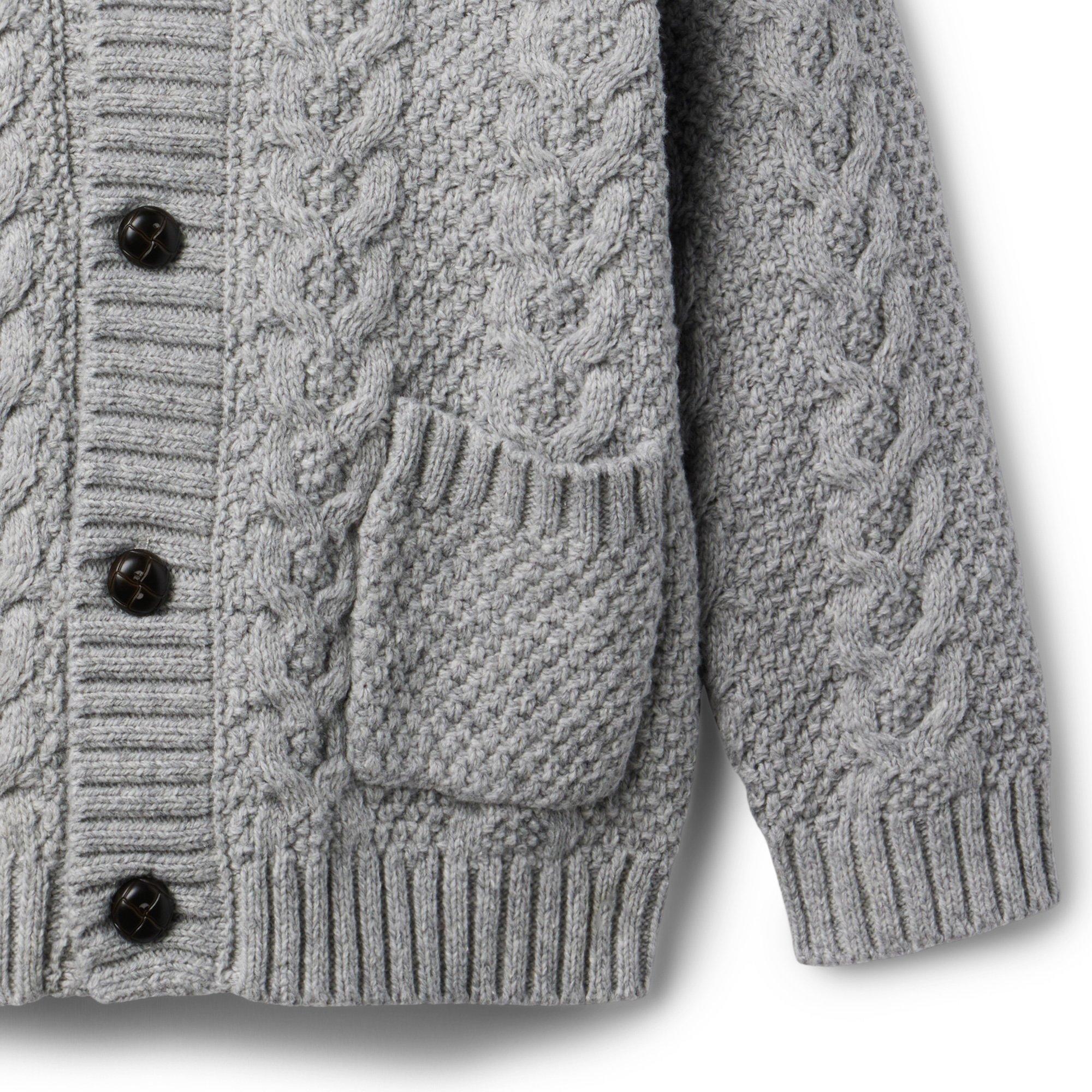 The Cable Shawl Collar Cardigan image number 4