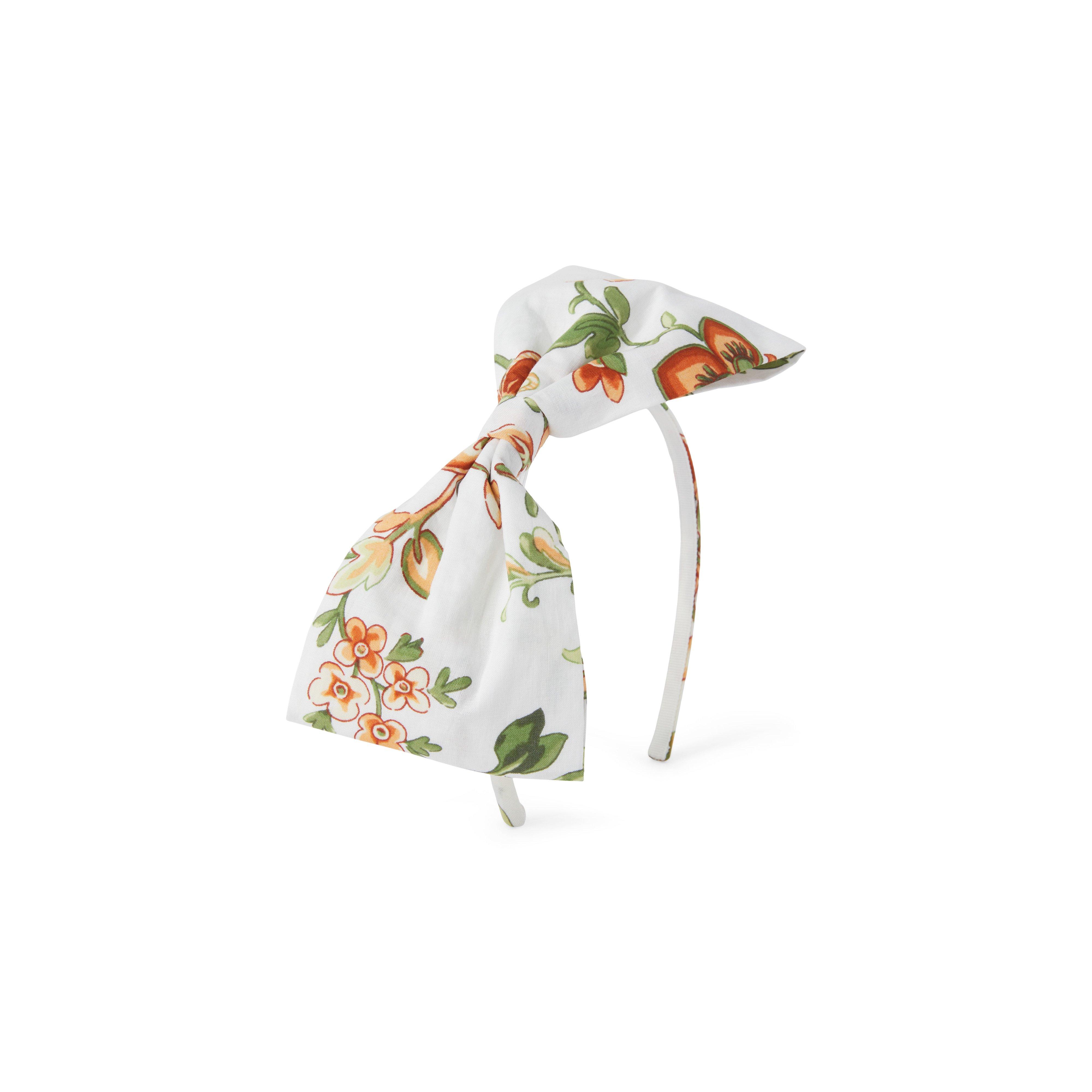 Floral Bow Headband image number 0