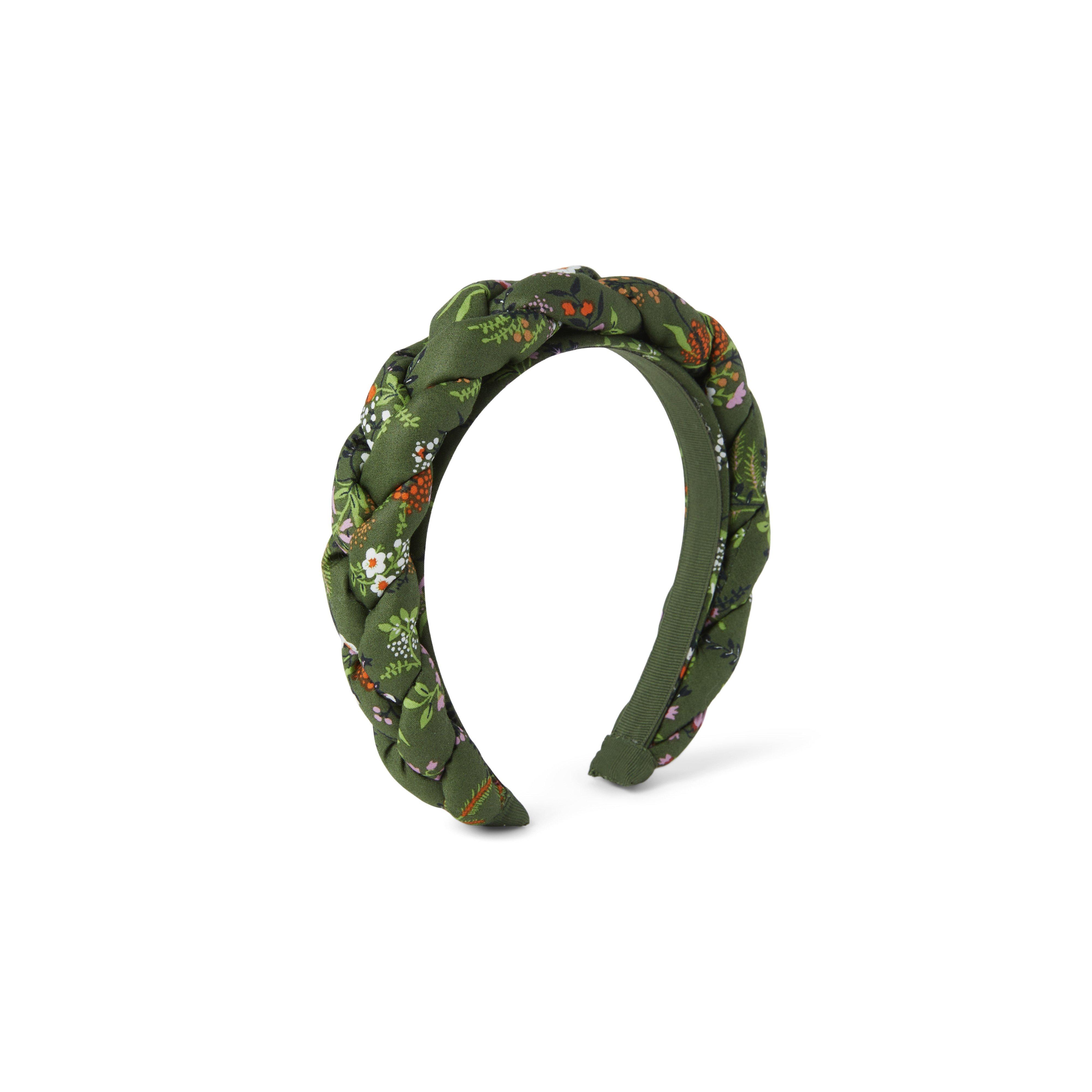 Floral Braided Headband image number 0