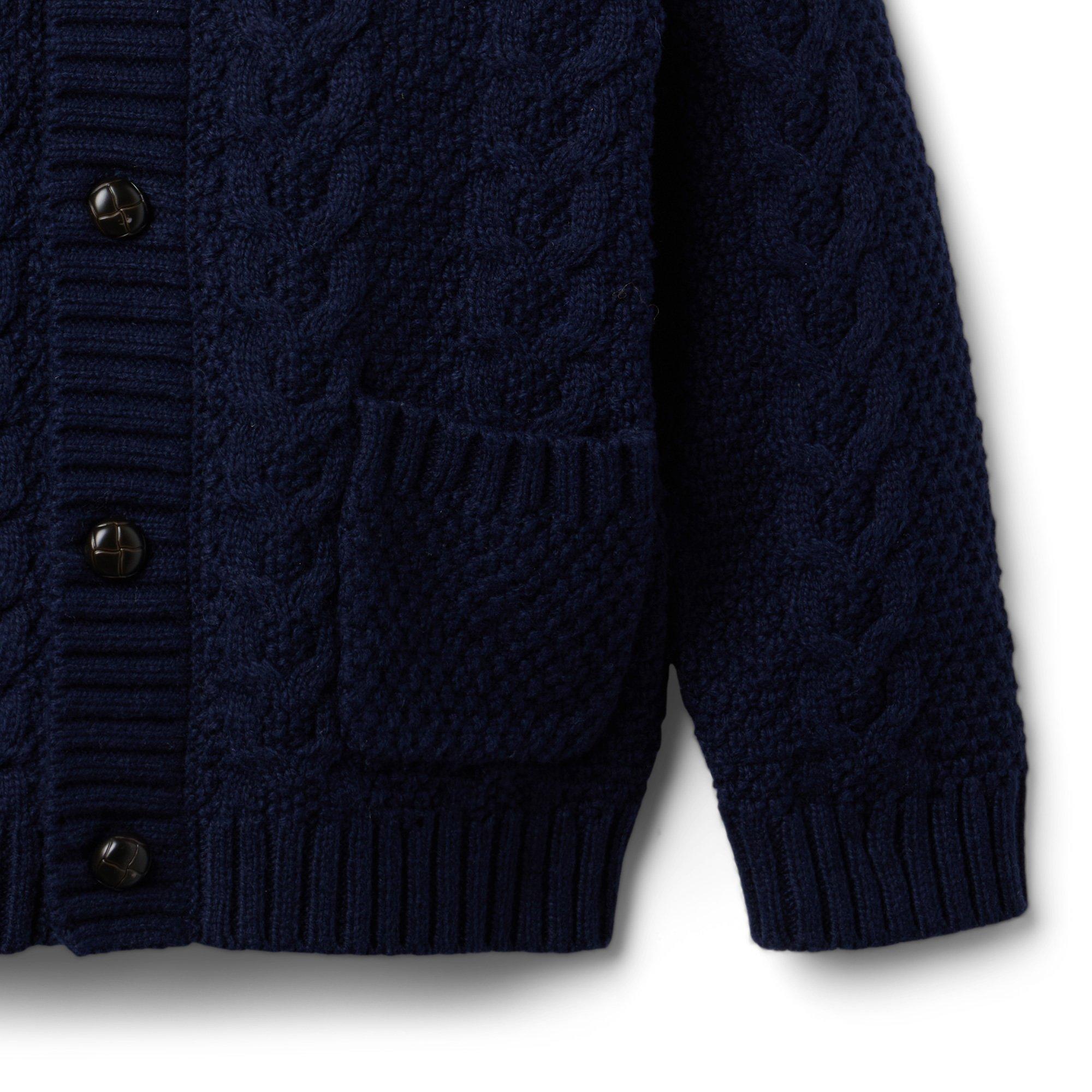 The Cable Shawl Collar Cardigan image number 5