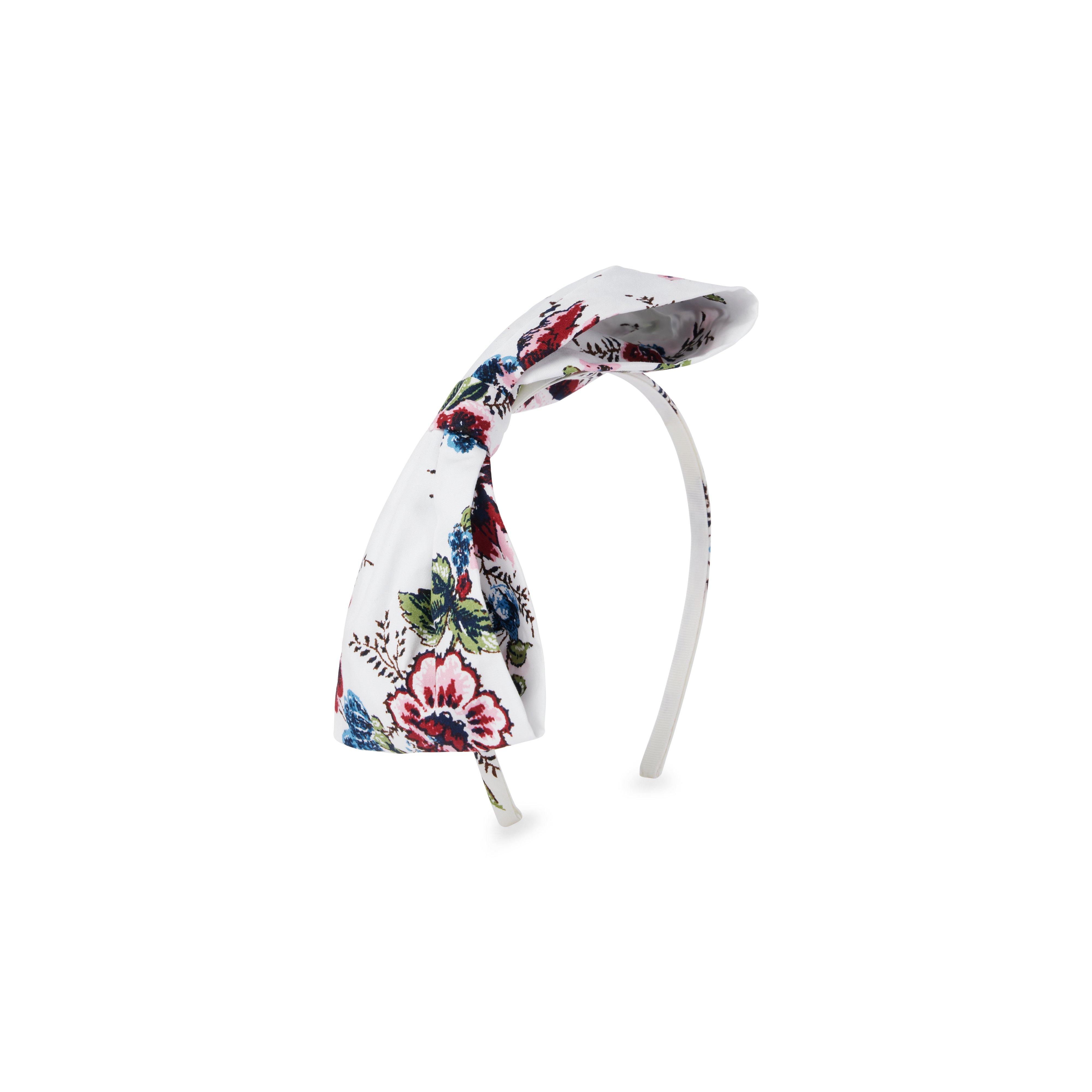 Floral Bow Headband image number 0