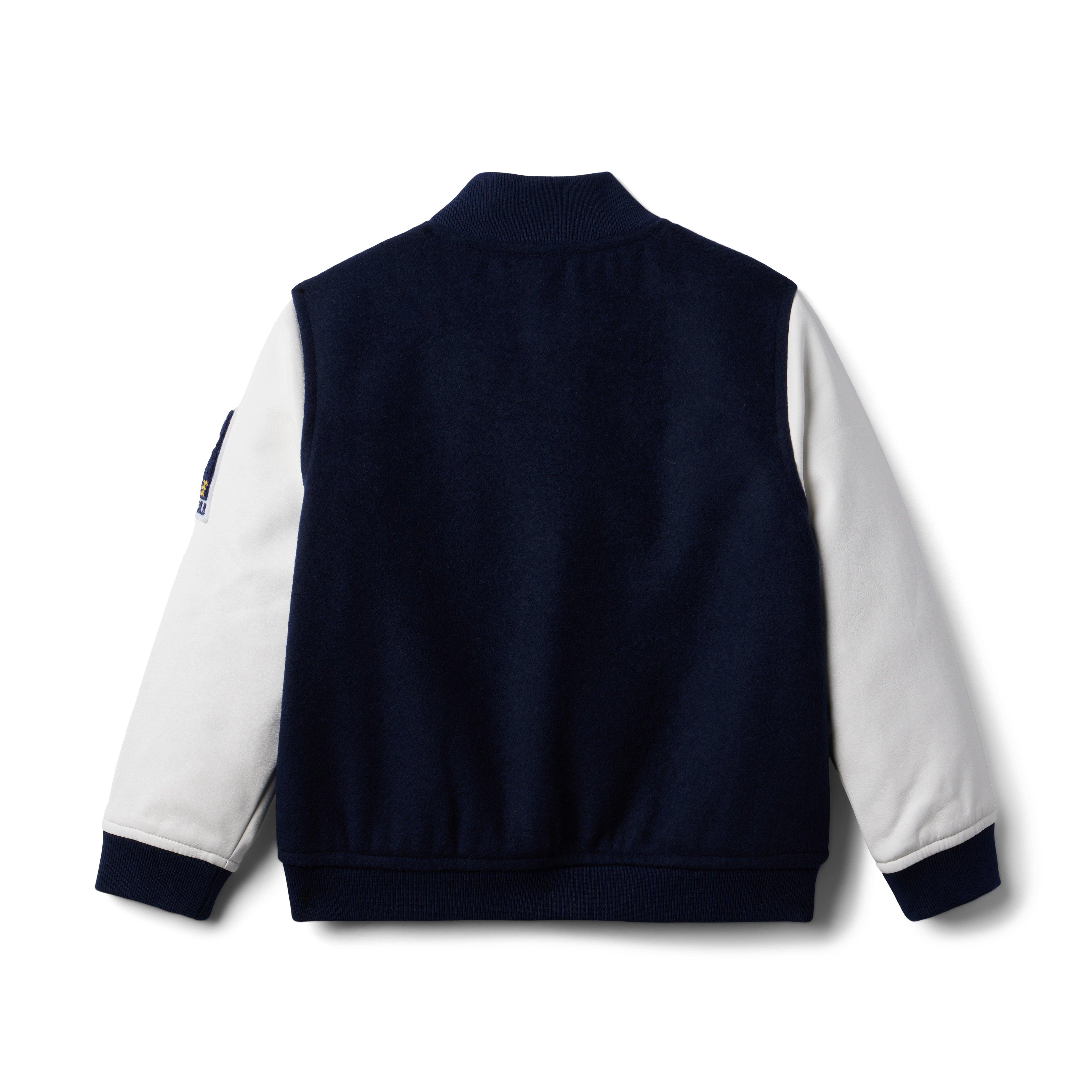Disney Mickey Mouse Wool Bomber Jacket image number 1