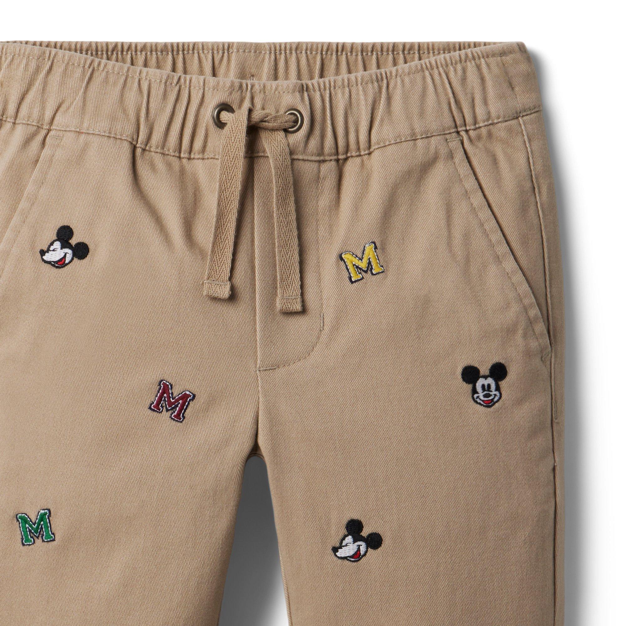Disney Mickey Mouse Embroidered Twill Jogger image number 4