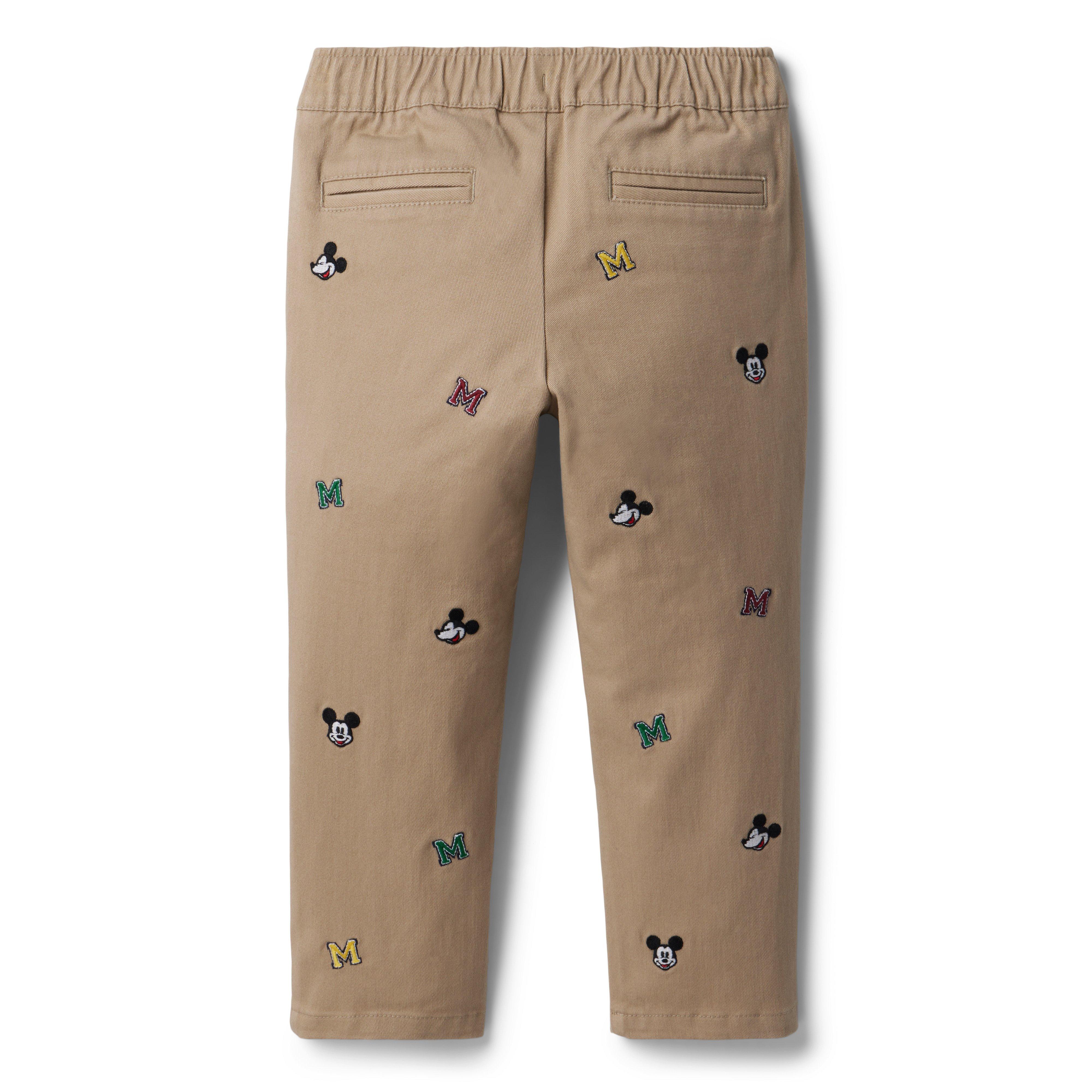 Disney Mickey Mouse Embroidered Twill Jogger image number 1
