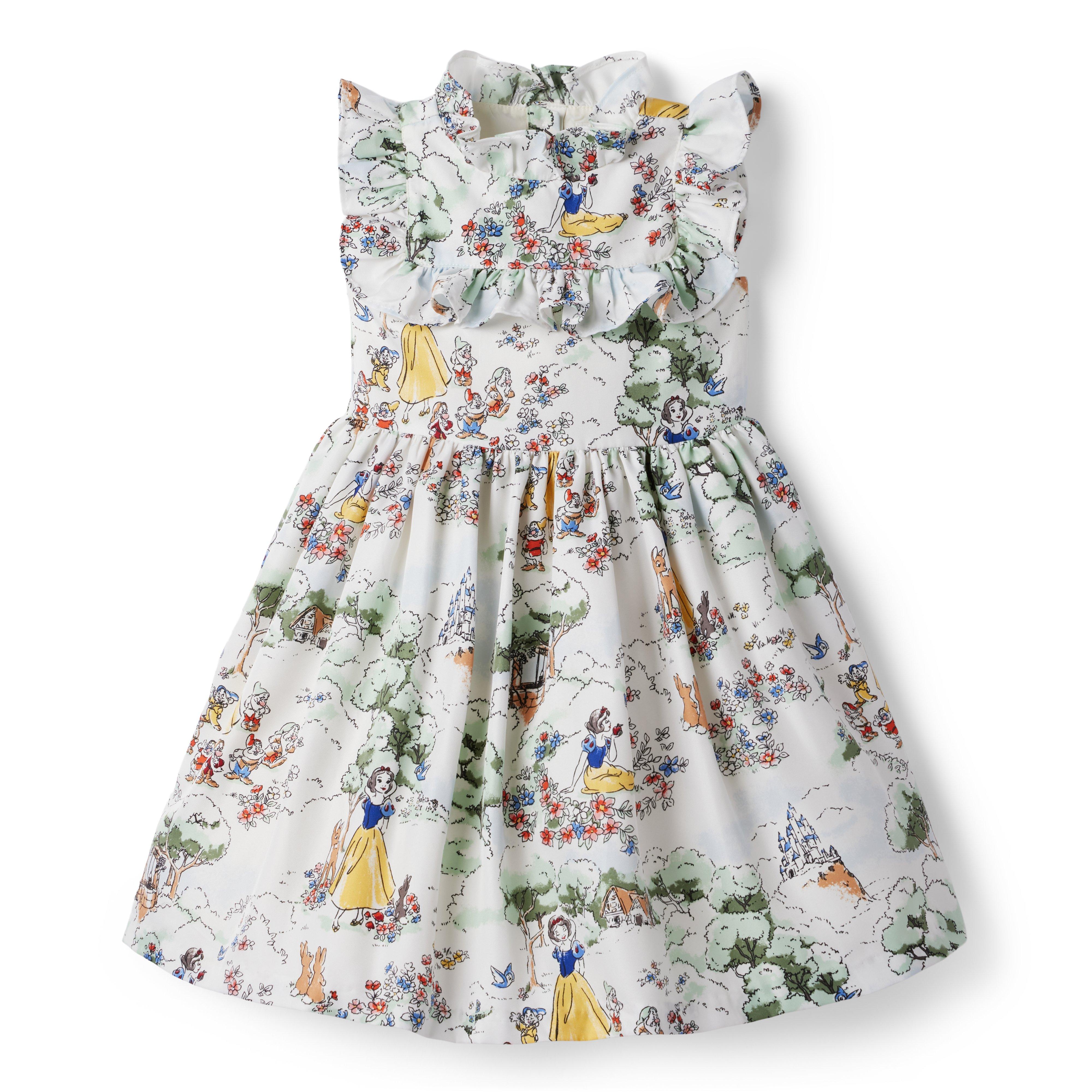 Disney Snow White Toile Ruffle Dress