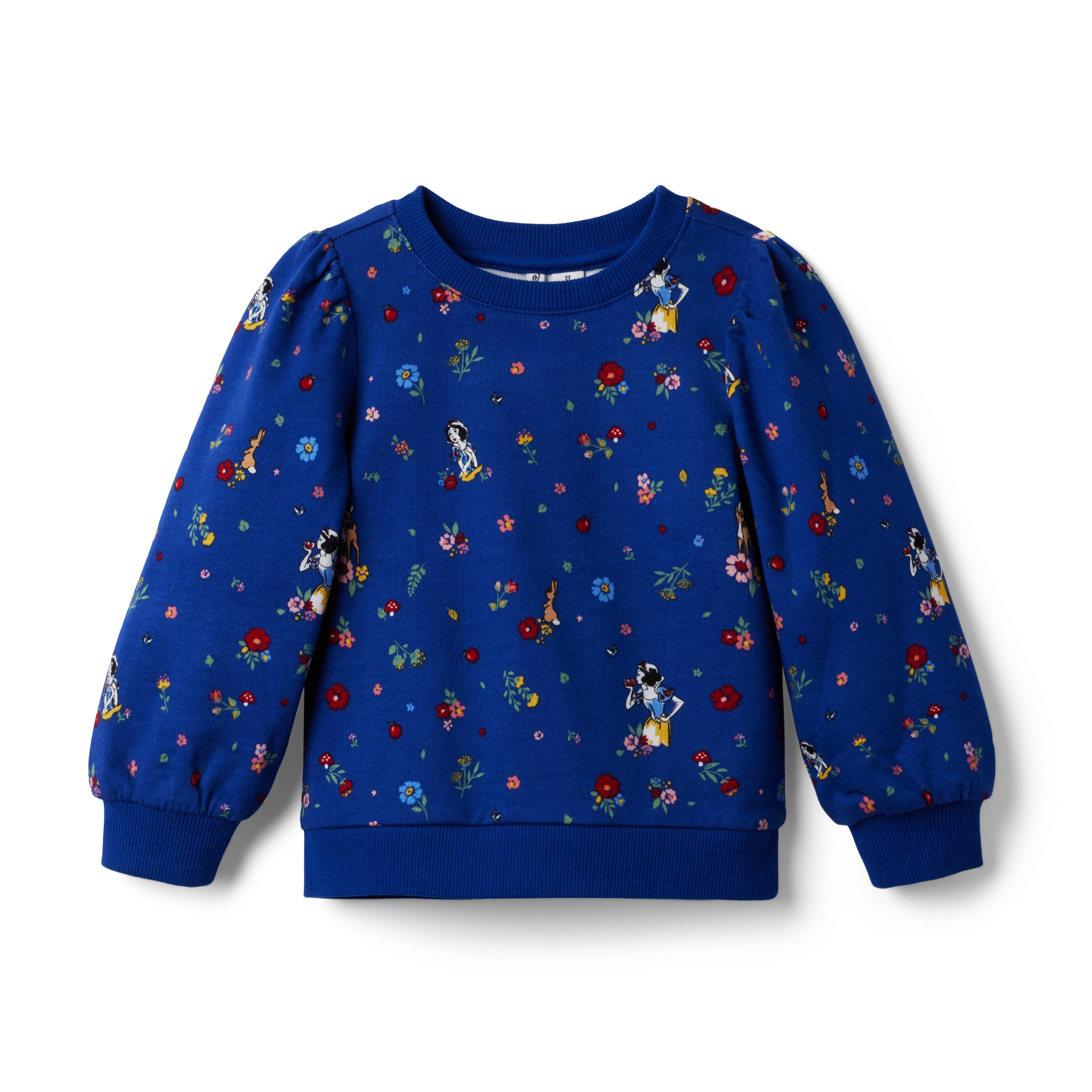 Disney Snow White Floral Sweatshirt image number 0