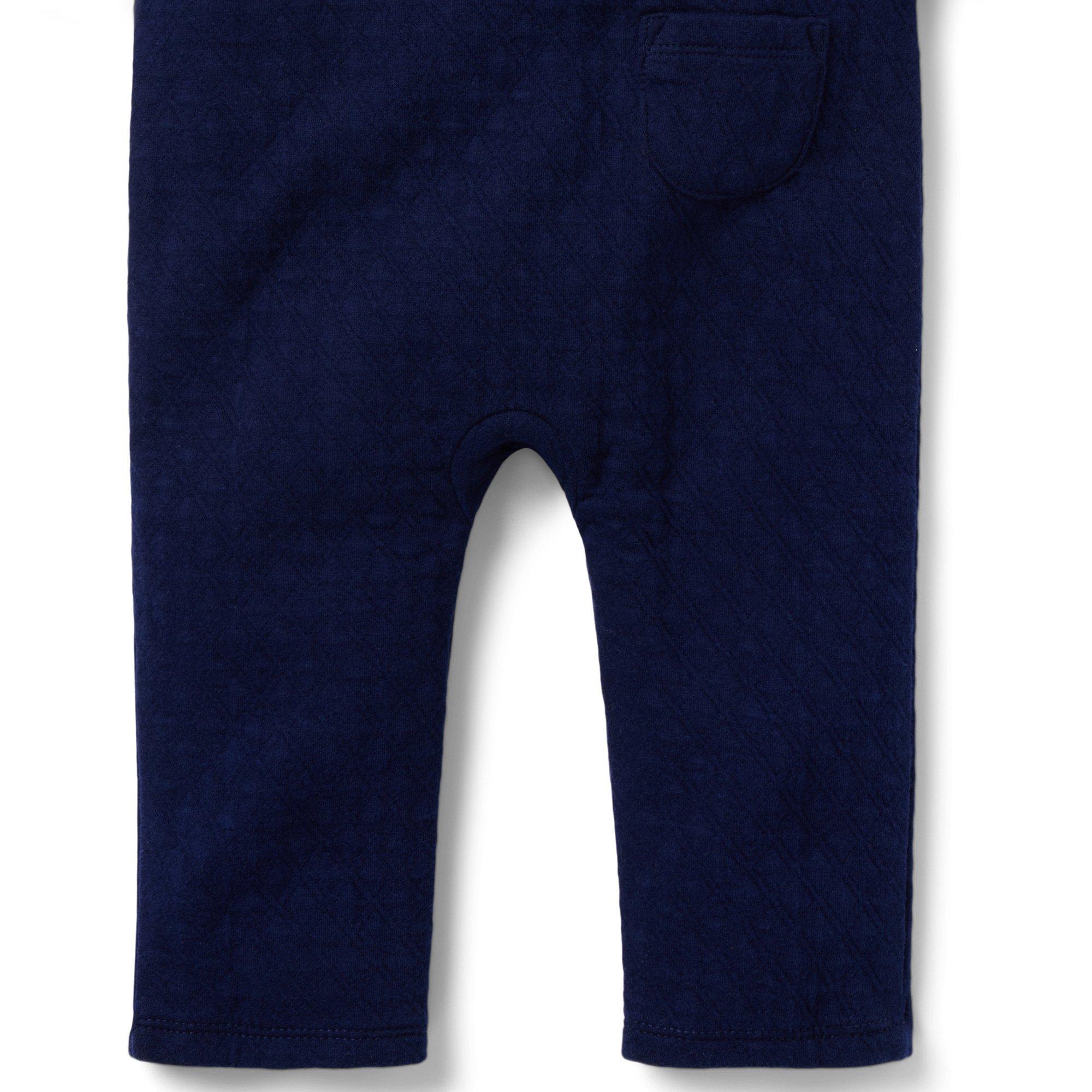 Baby Quilted Shawl Collar One-Piece image number 3