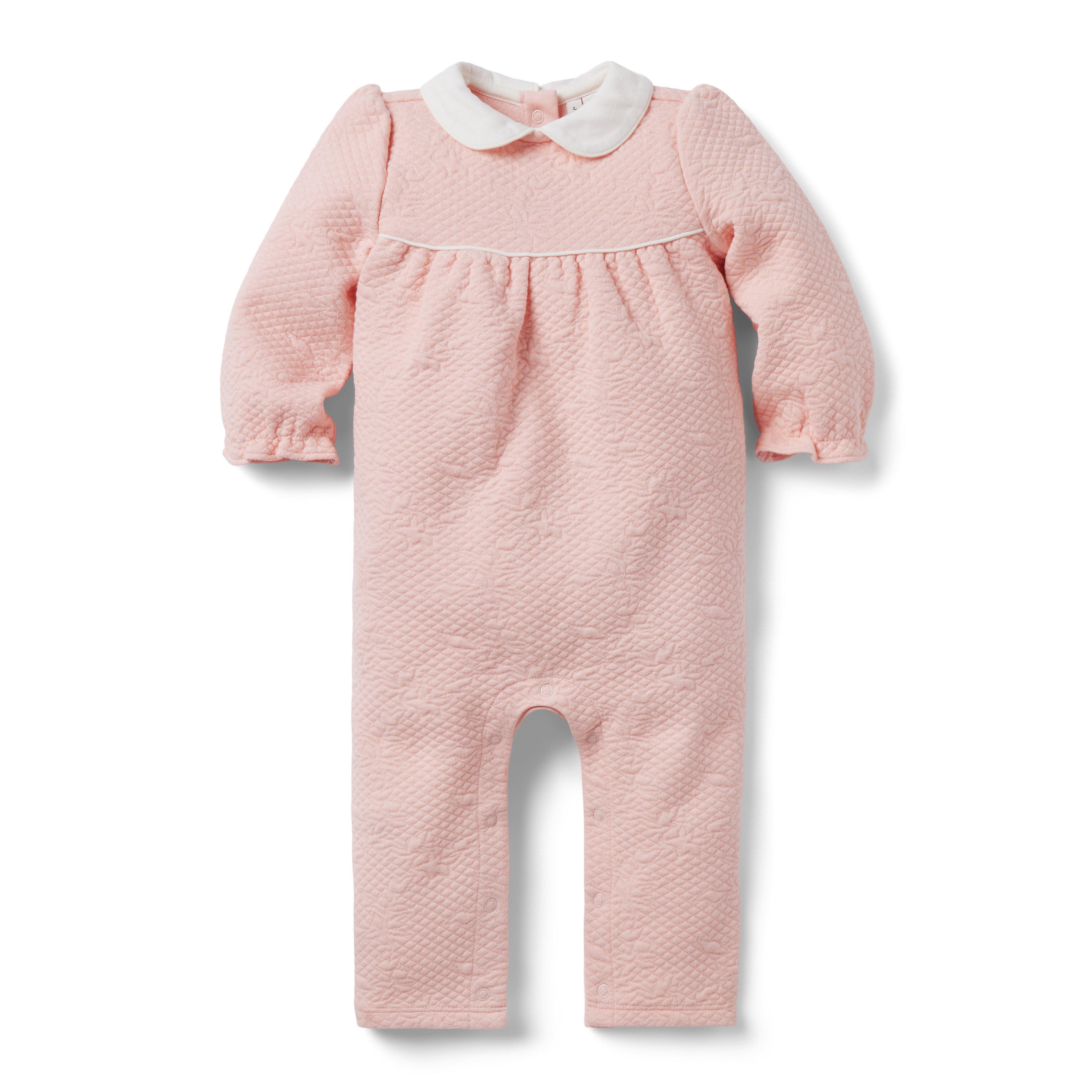 Baby Quilted Jacquard One-Piece image number 0