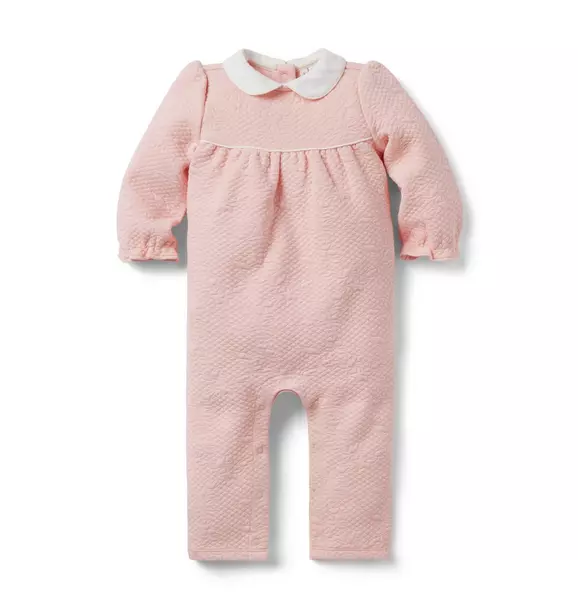 Baby Quilted Jacquard One-Piece