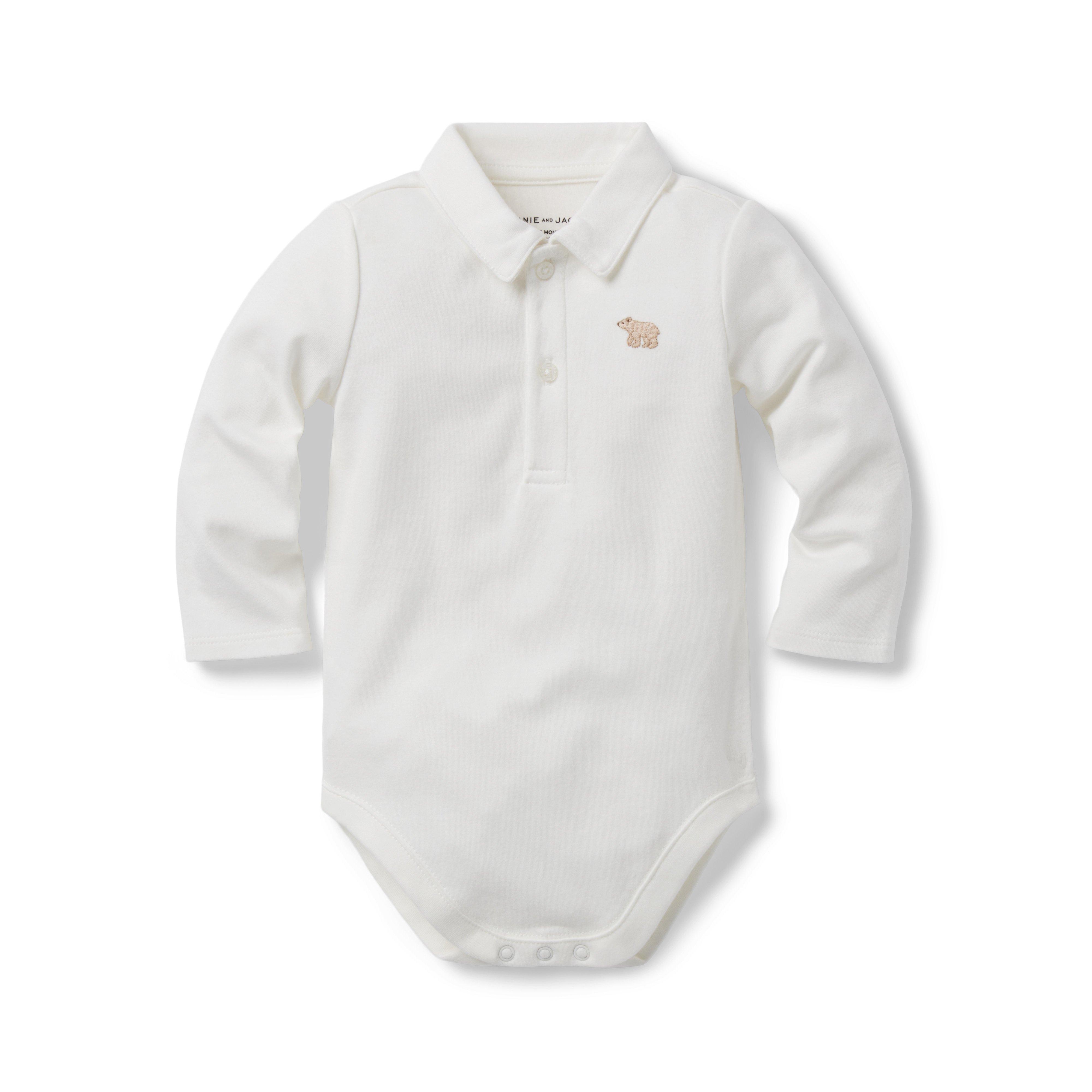 Baby Polo Bodysuit image number 0