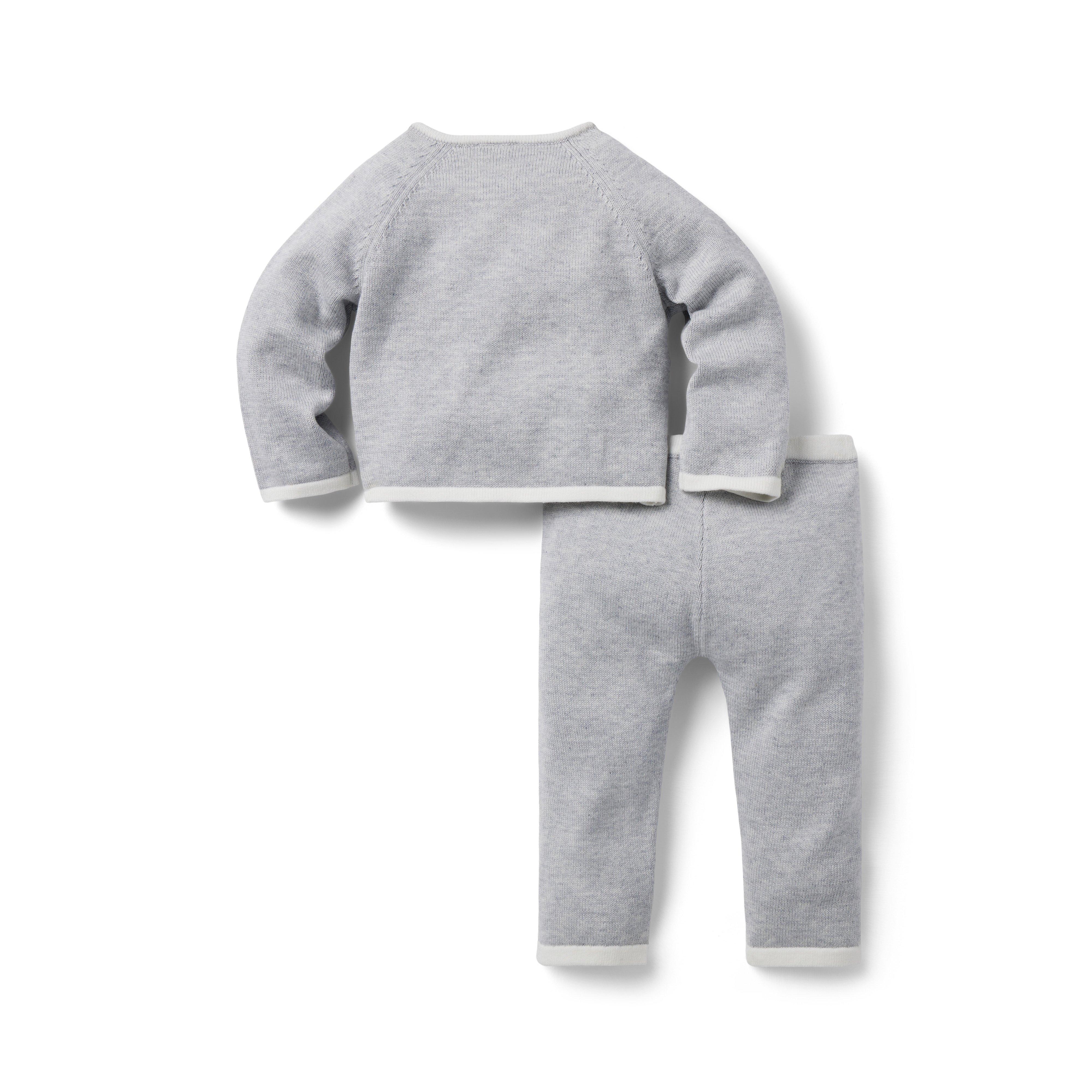 Baby Wrap Sweater Set image number 2