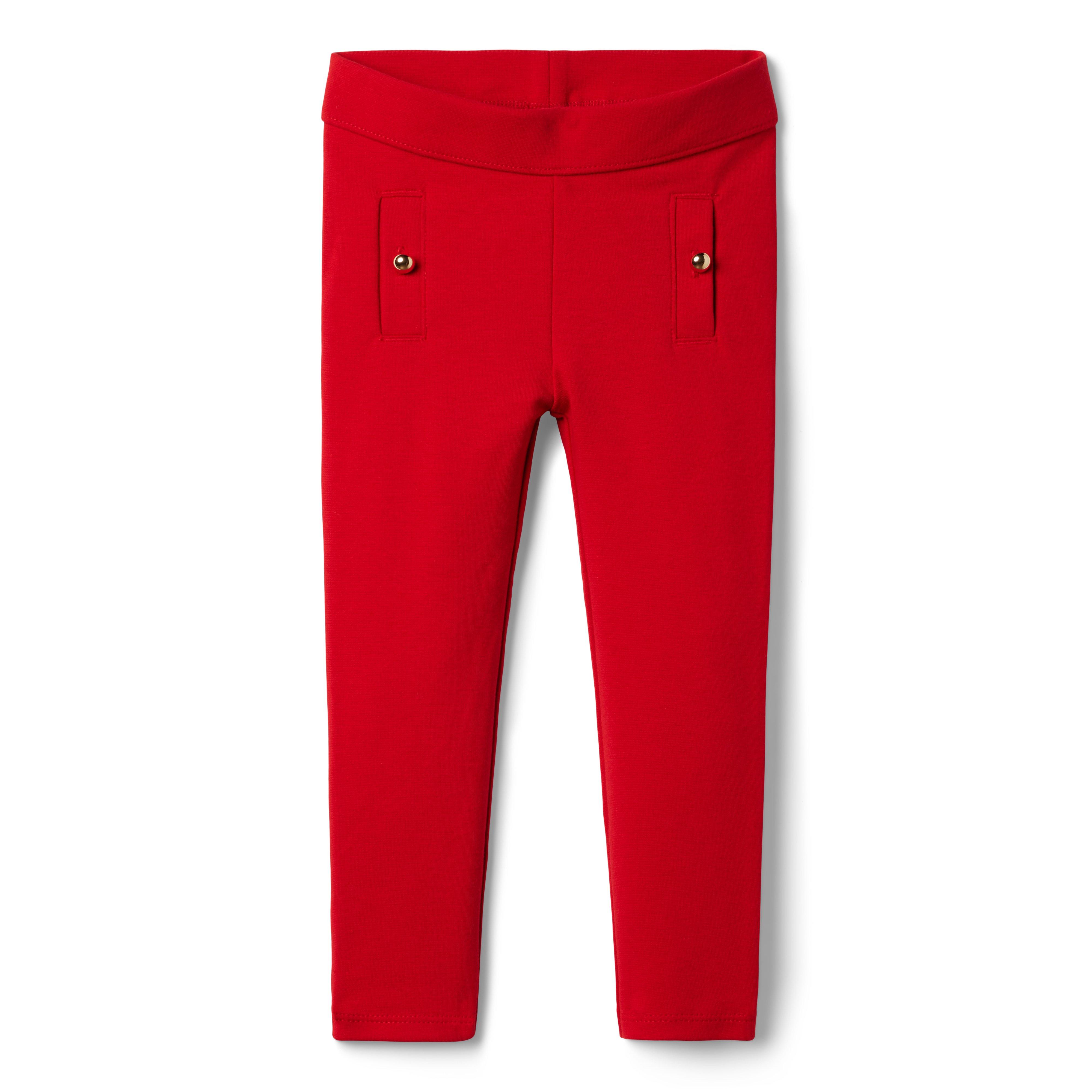 Button Ponte Pant