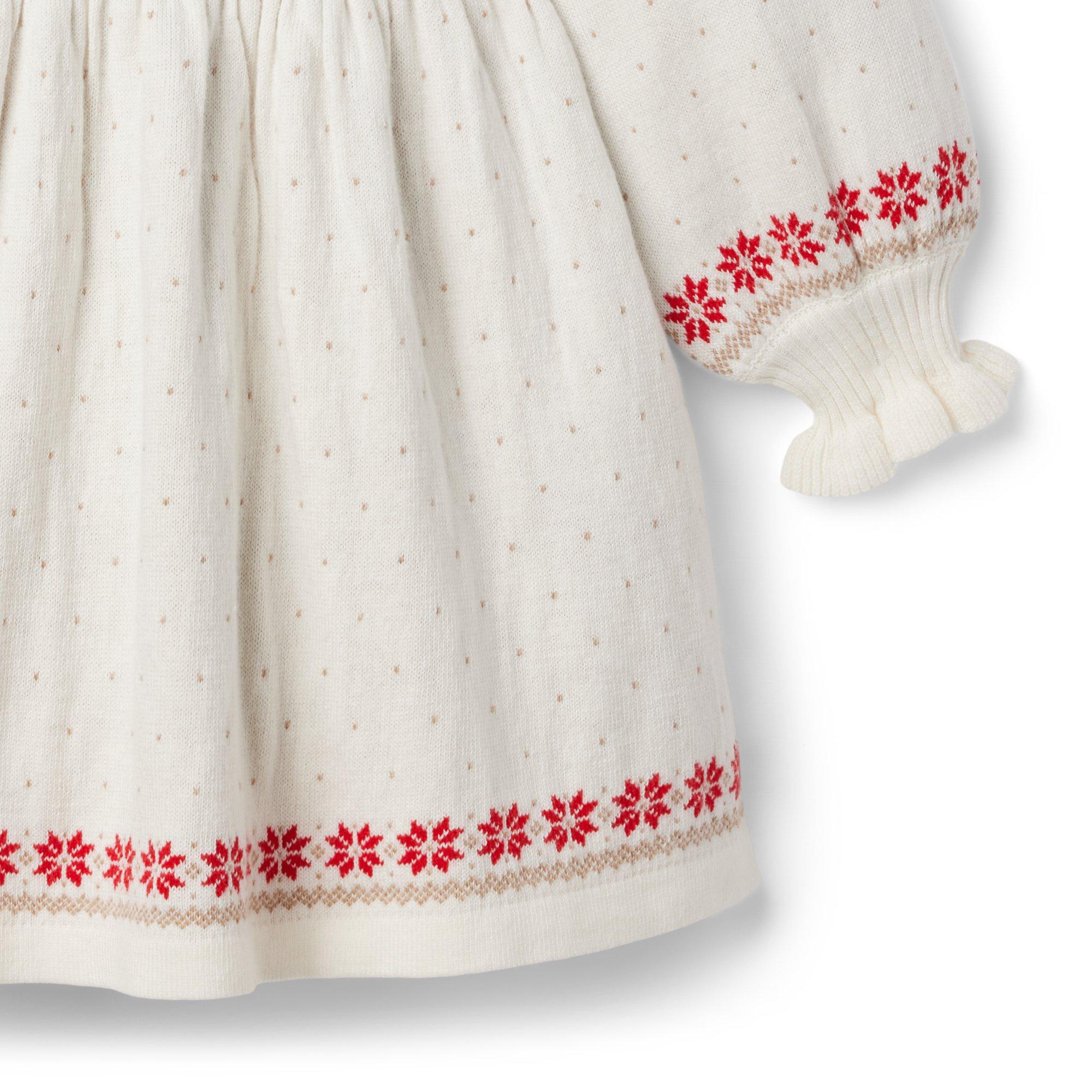 Fair Isle Reindeer Sweater Dress image number 6