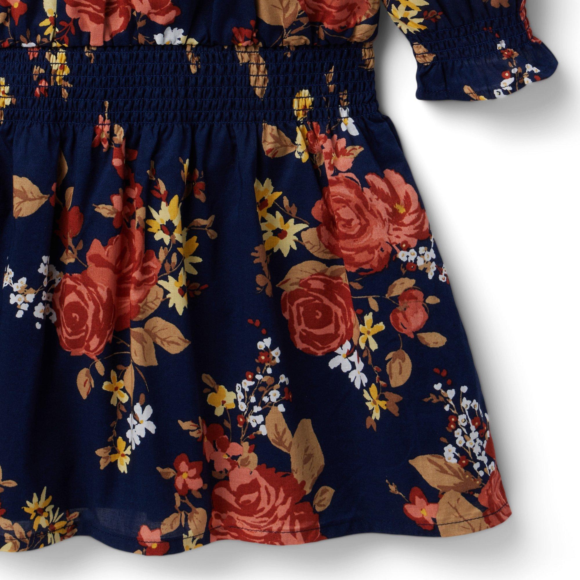 The Cleo Floral Smocked Dress image number 6