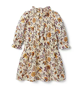 The Cleo Floral Smocked Dress