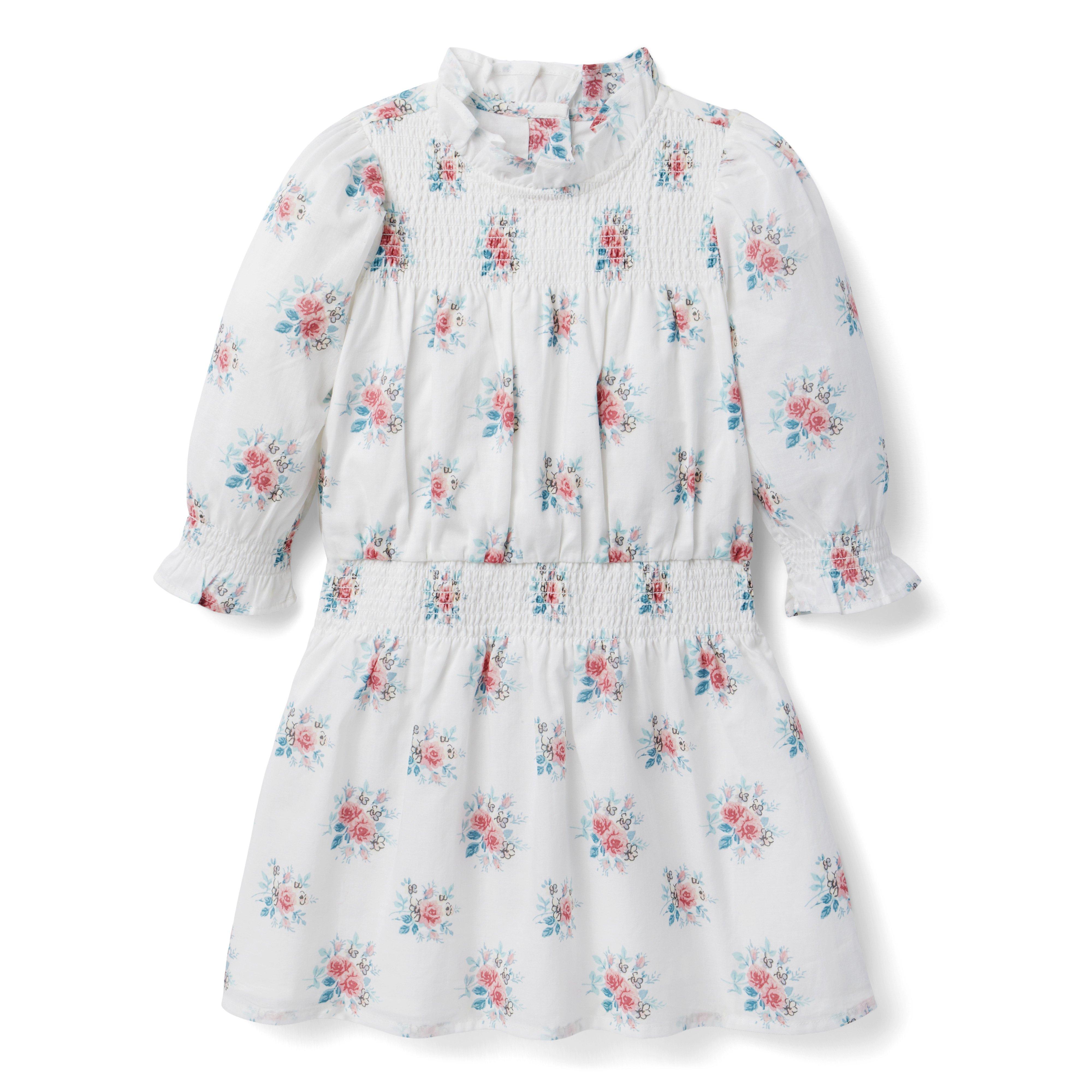 The Cleo Floral Smocked Dress