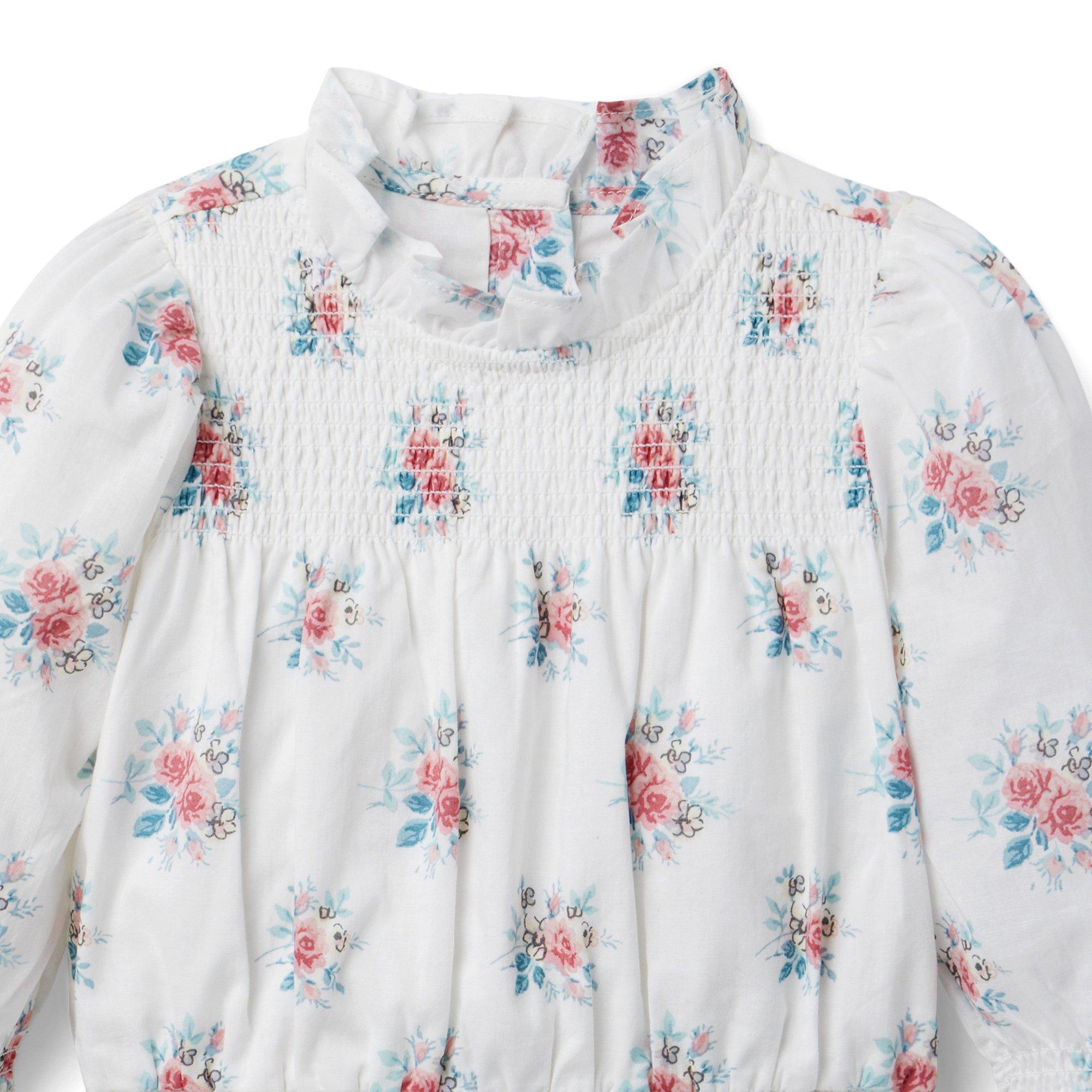 The Cleo Floral Smocked Dress image number 2