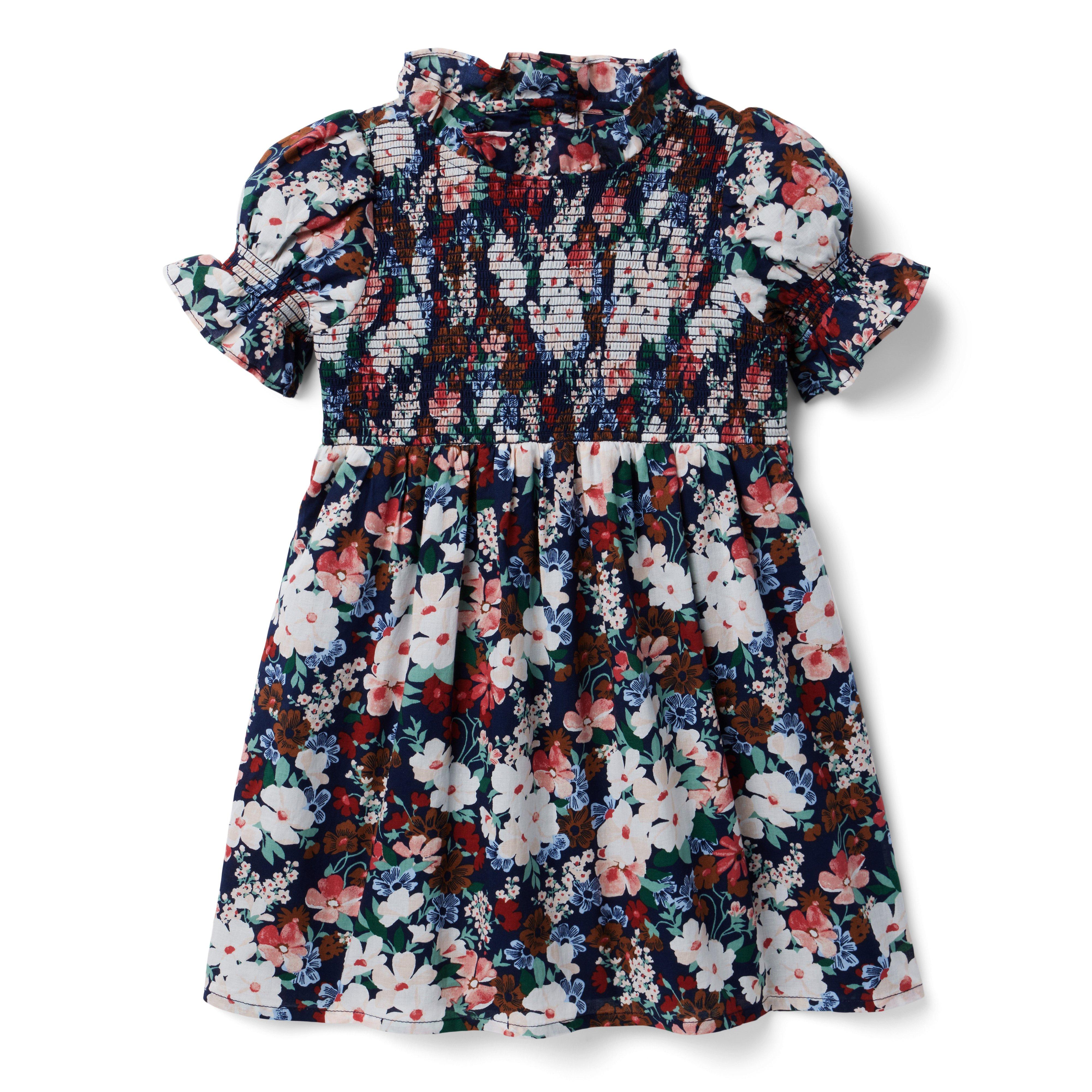 The Hannah Floral Smocked Dress image number 0