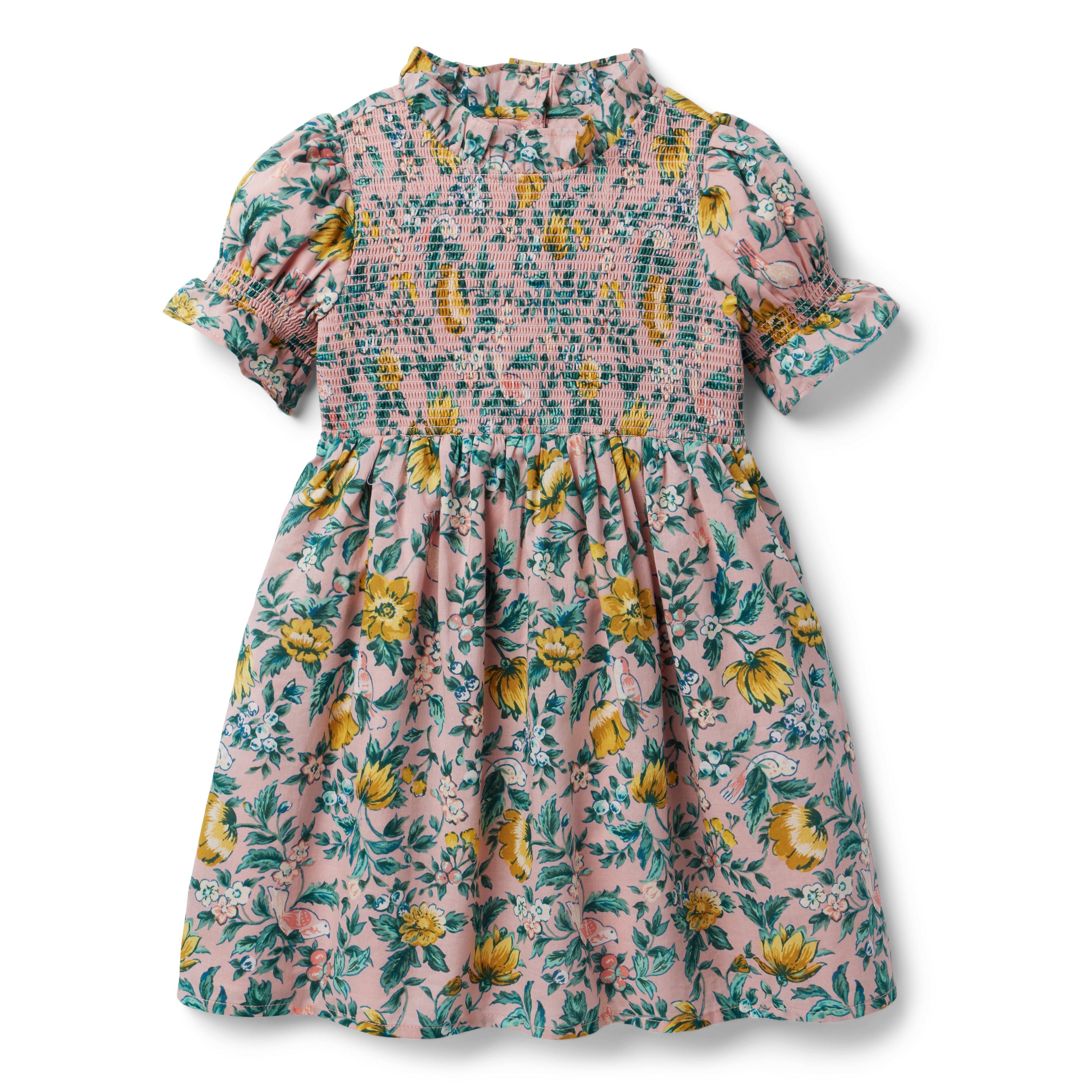 The Hannah Floral Smocked Dress image number 1