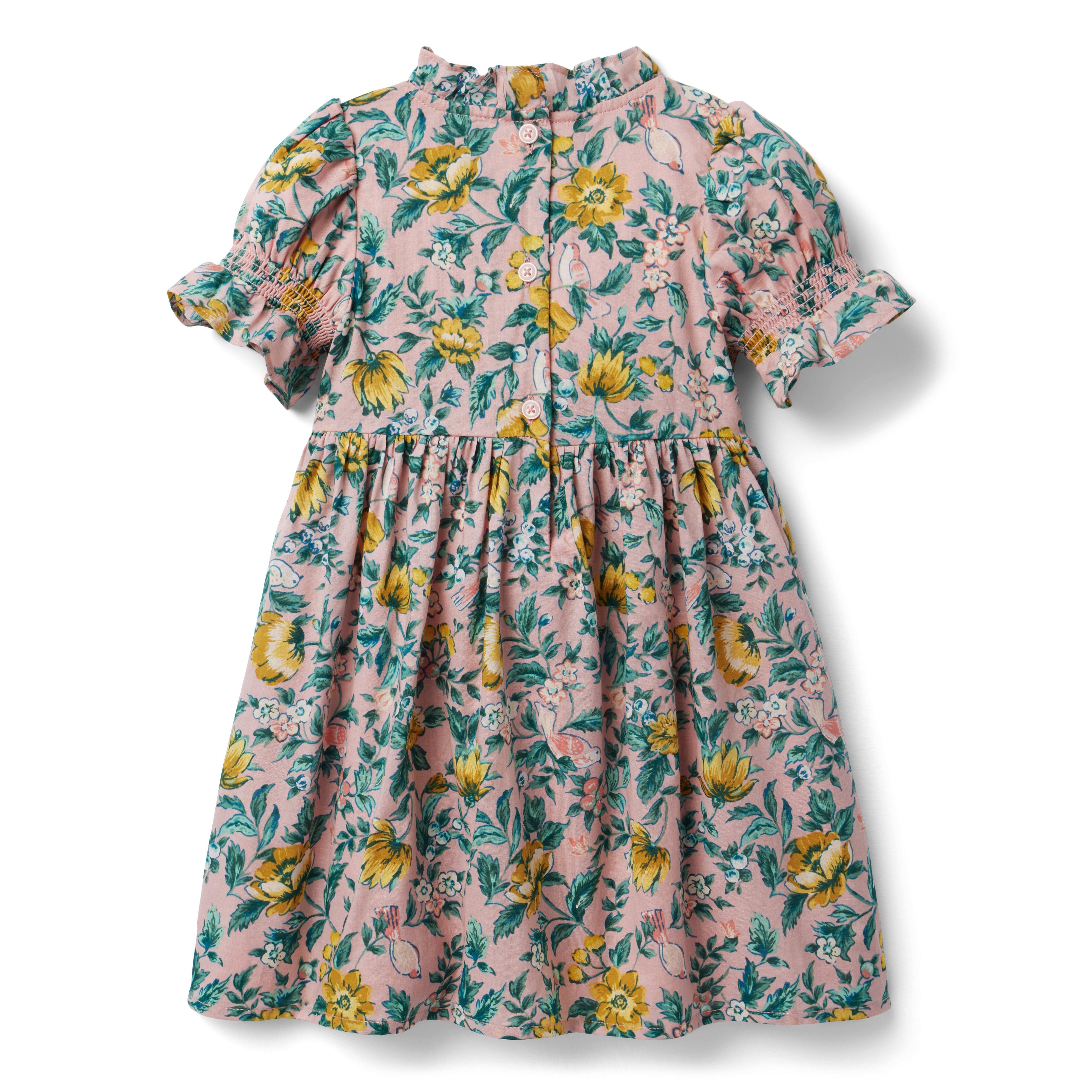 The Hannah Floral Smocked Dress image number 3