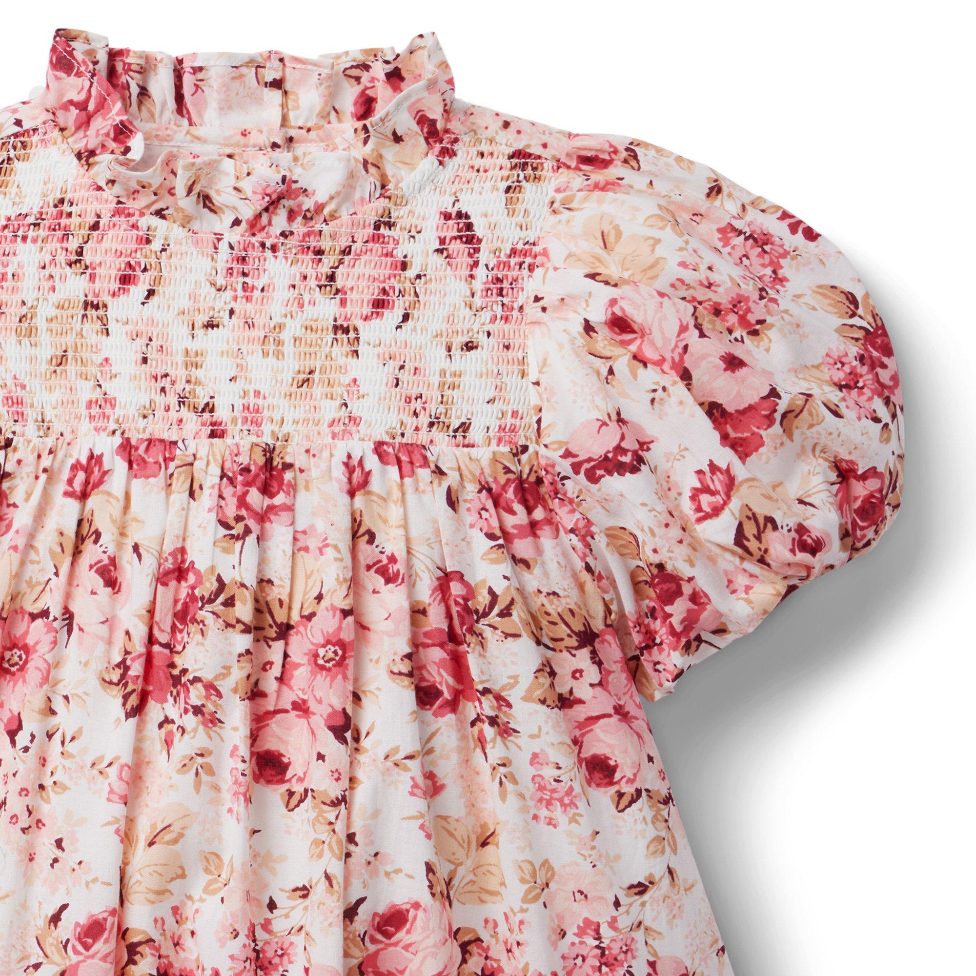 The Olivia Floral Smocked Dress image number 5