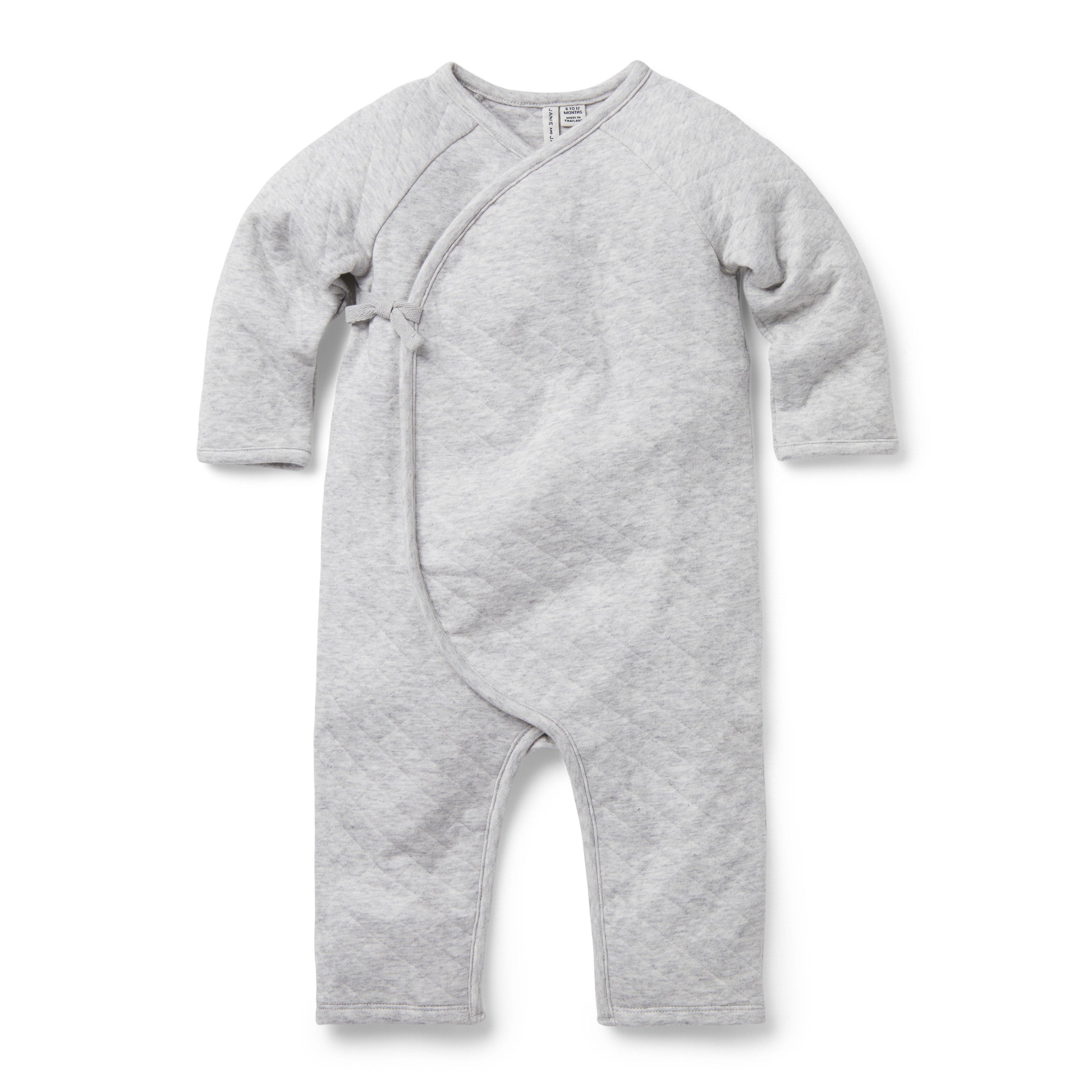 Baby Quilted Wrap One-Piece image number 0
