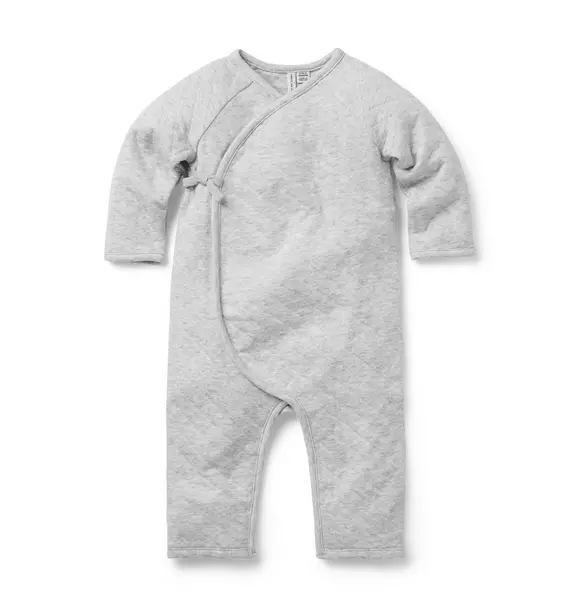Baby Quilted Wrap One-Piece