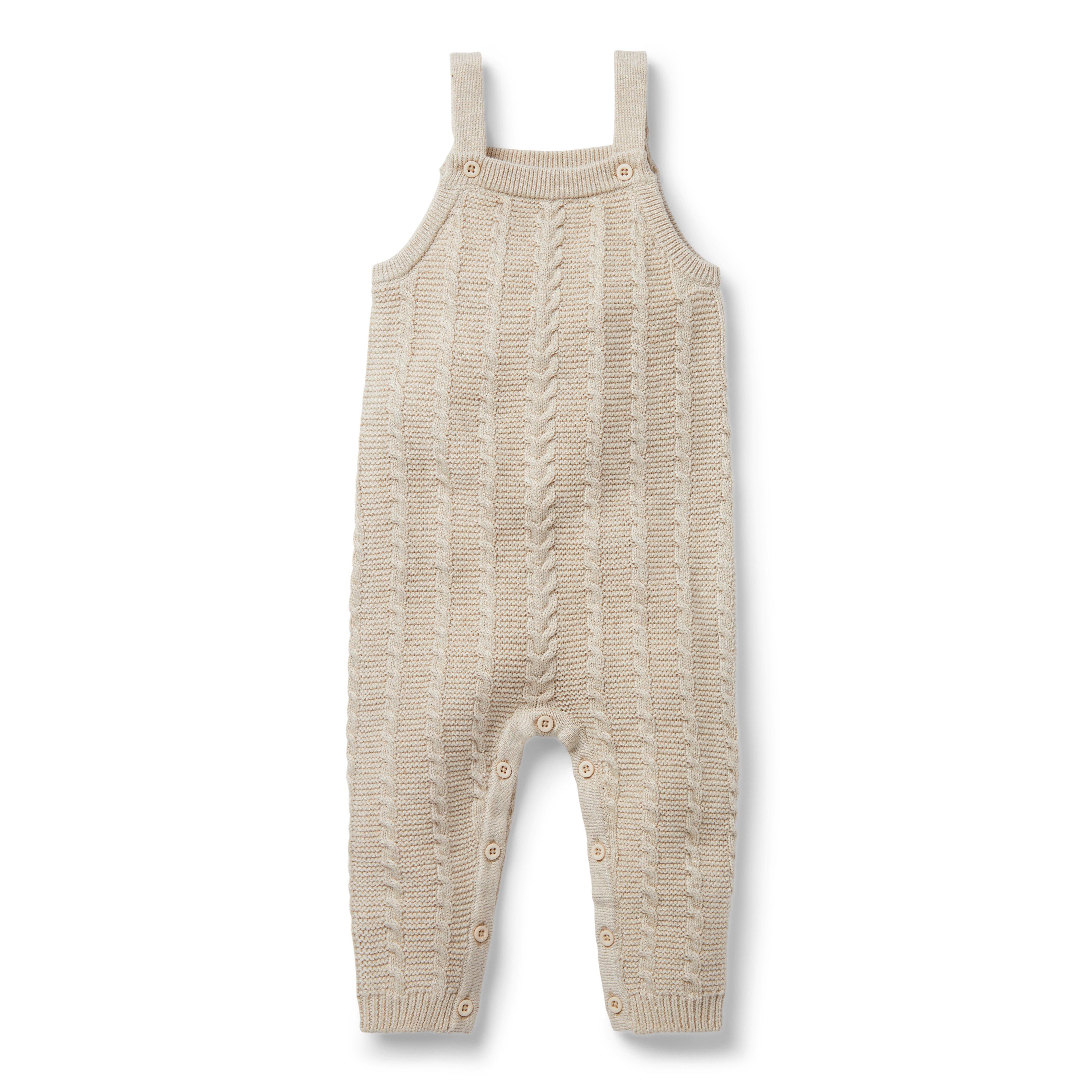Baby Cable Knit Sweater Overall image number 0