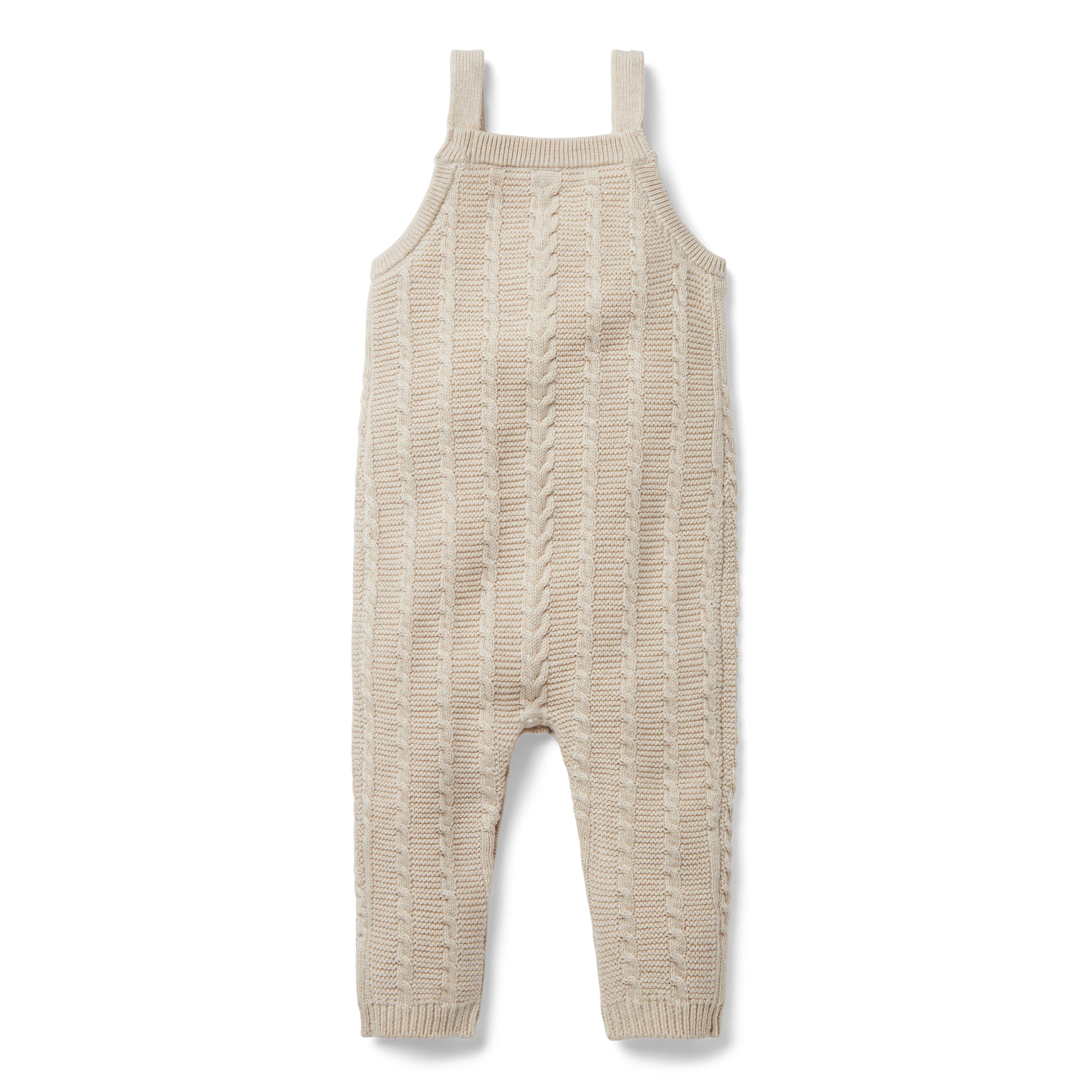 Baby Cable Knit Sweater Overall image number 3