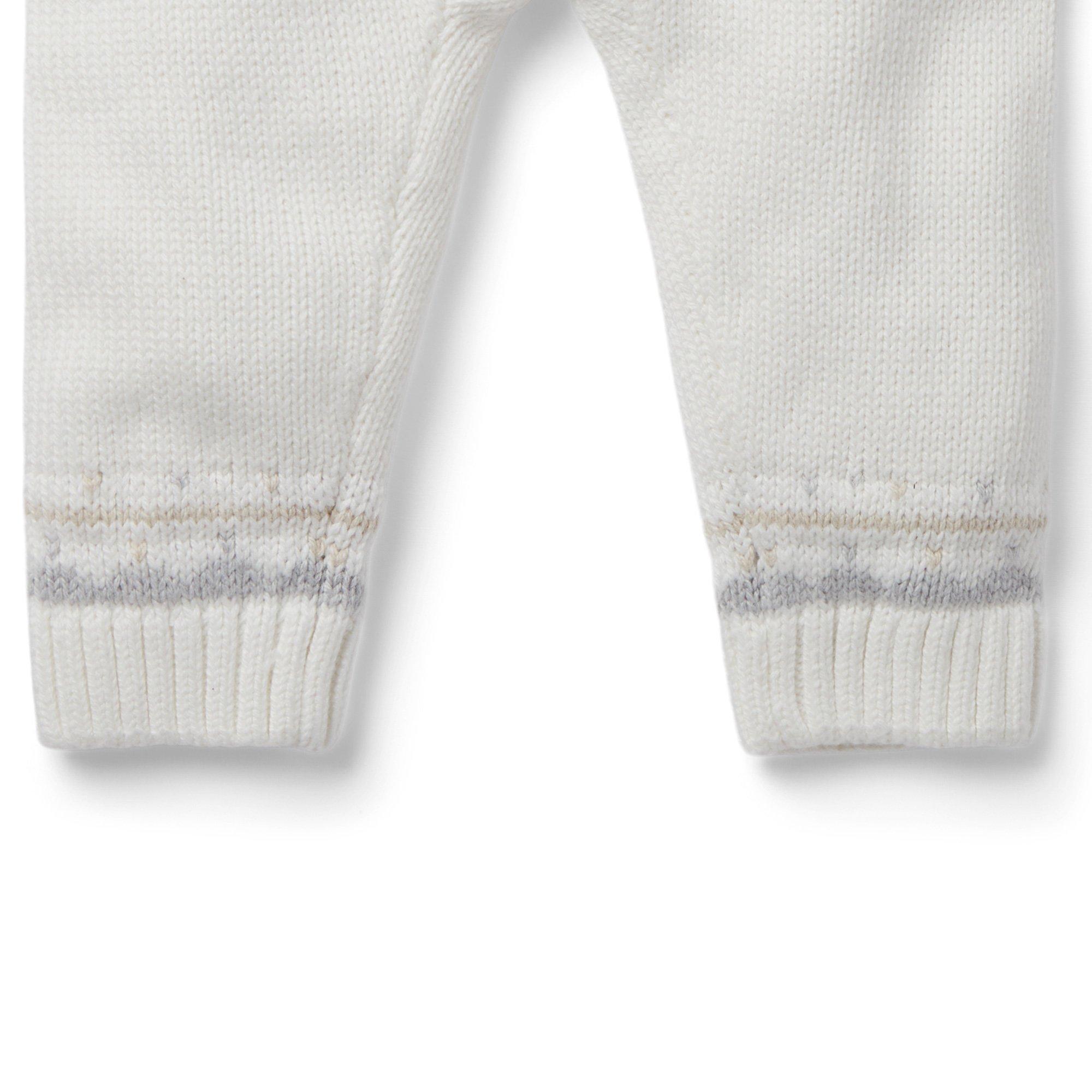 Baby Fair Isle Sweater Jogger image number 1