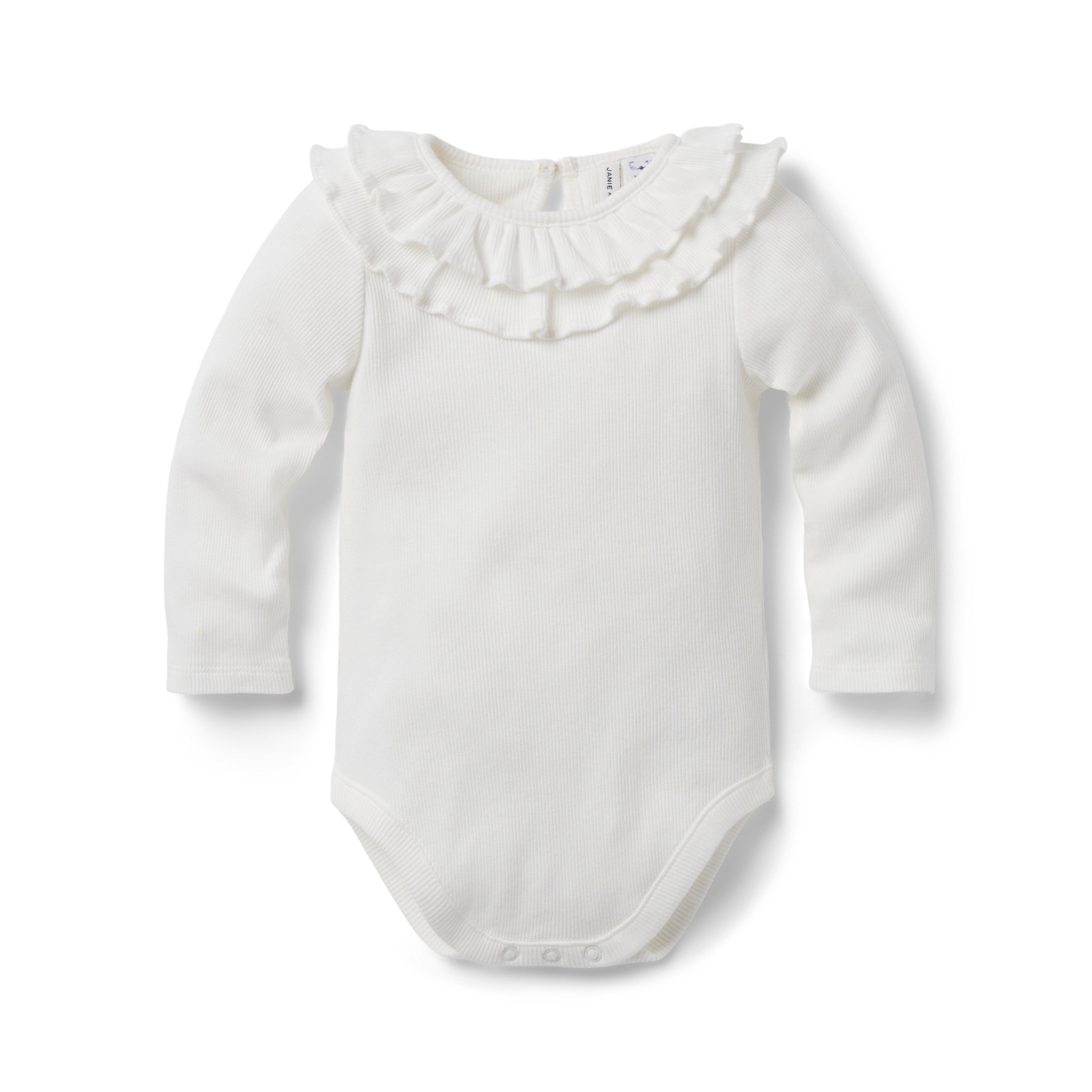 Baby Ruffle Collar Bodysuit image number 0