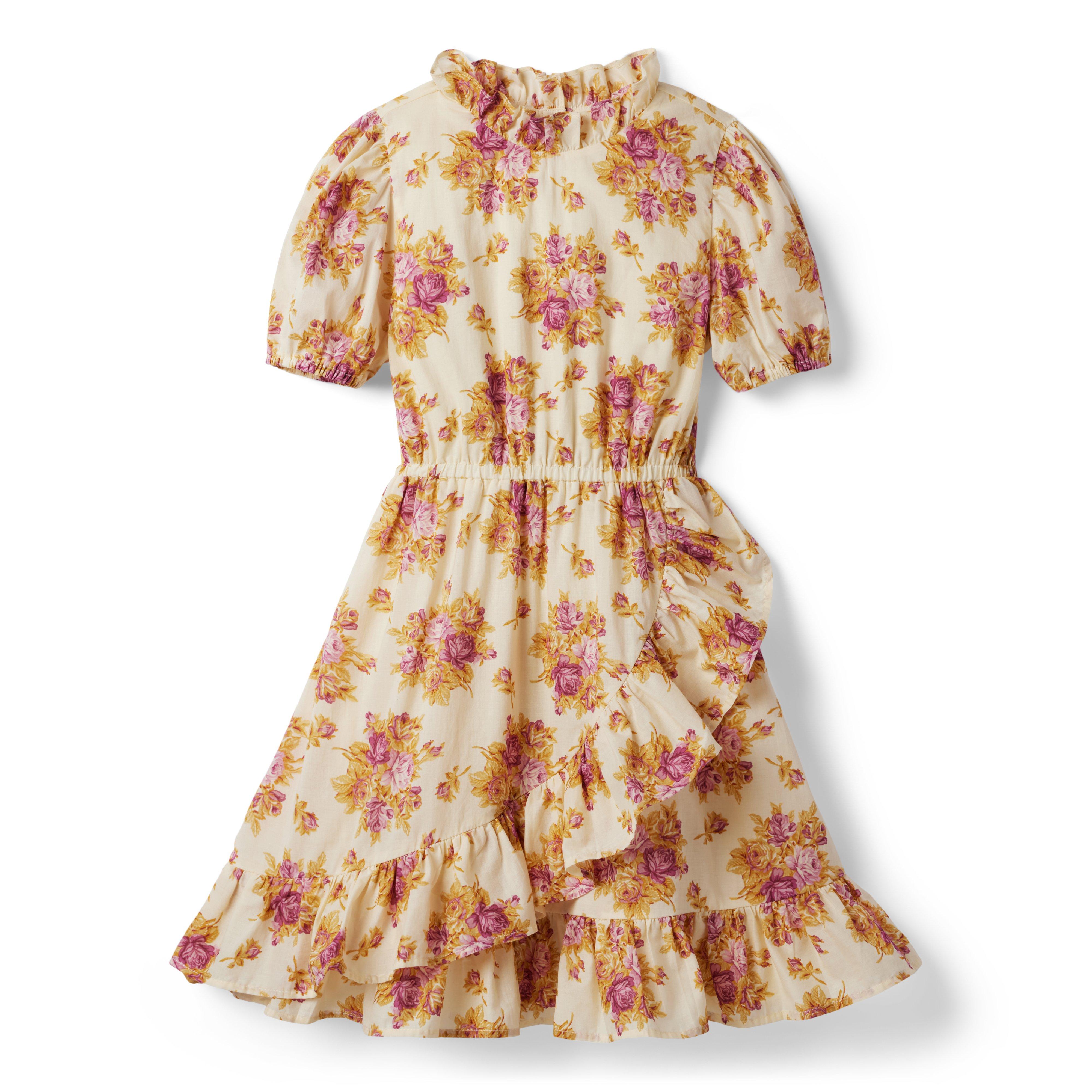 Floral Puff Sleeve Dress image number 1
