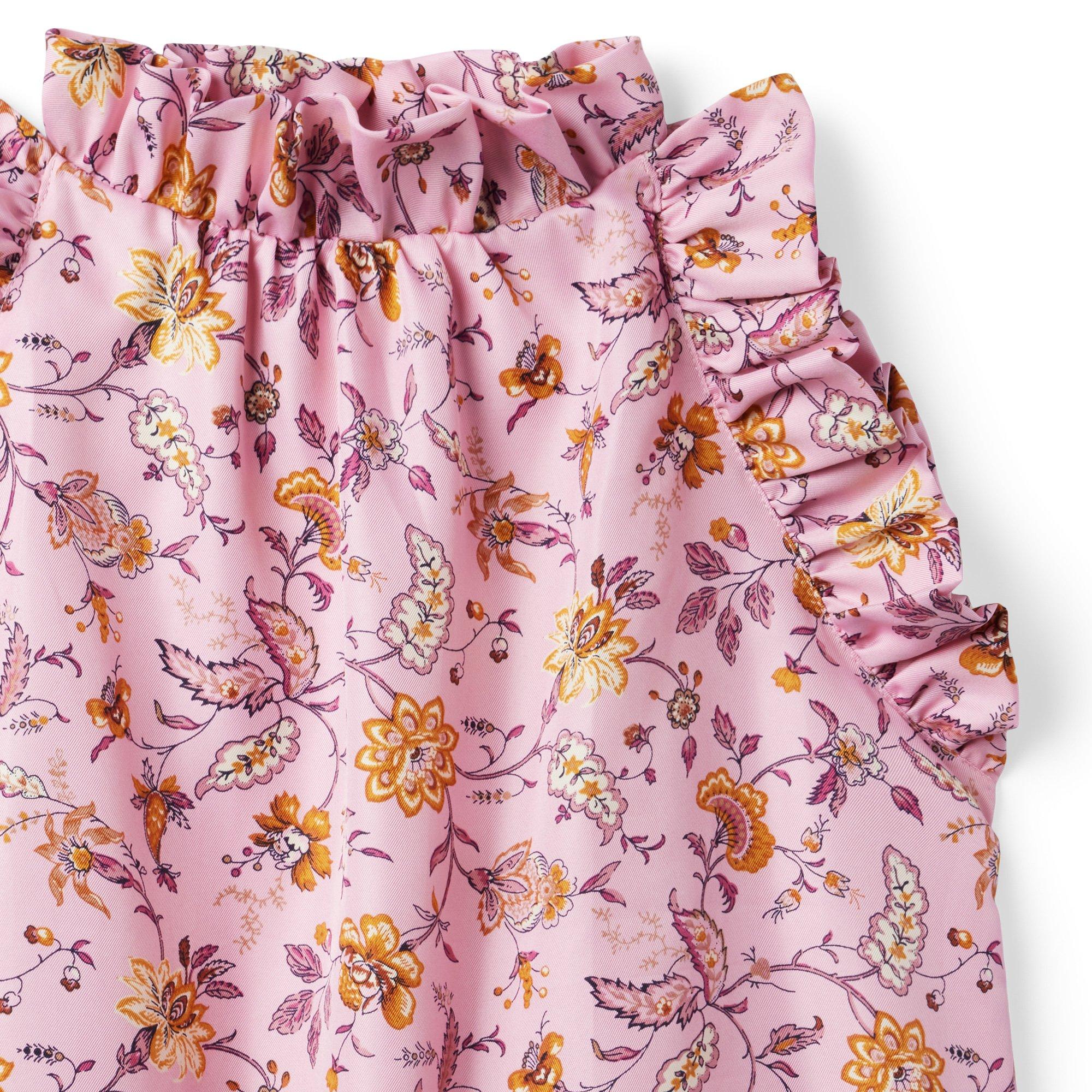 Floral Ruffle Sleeve Top image number 2