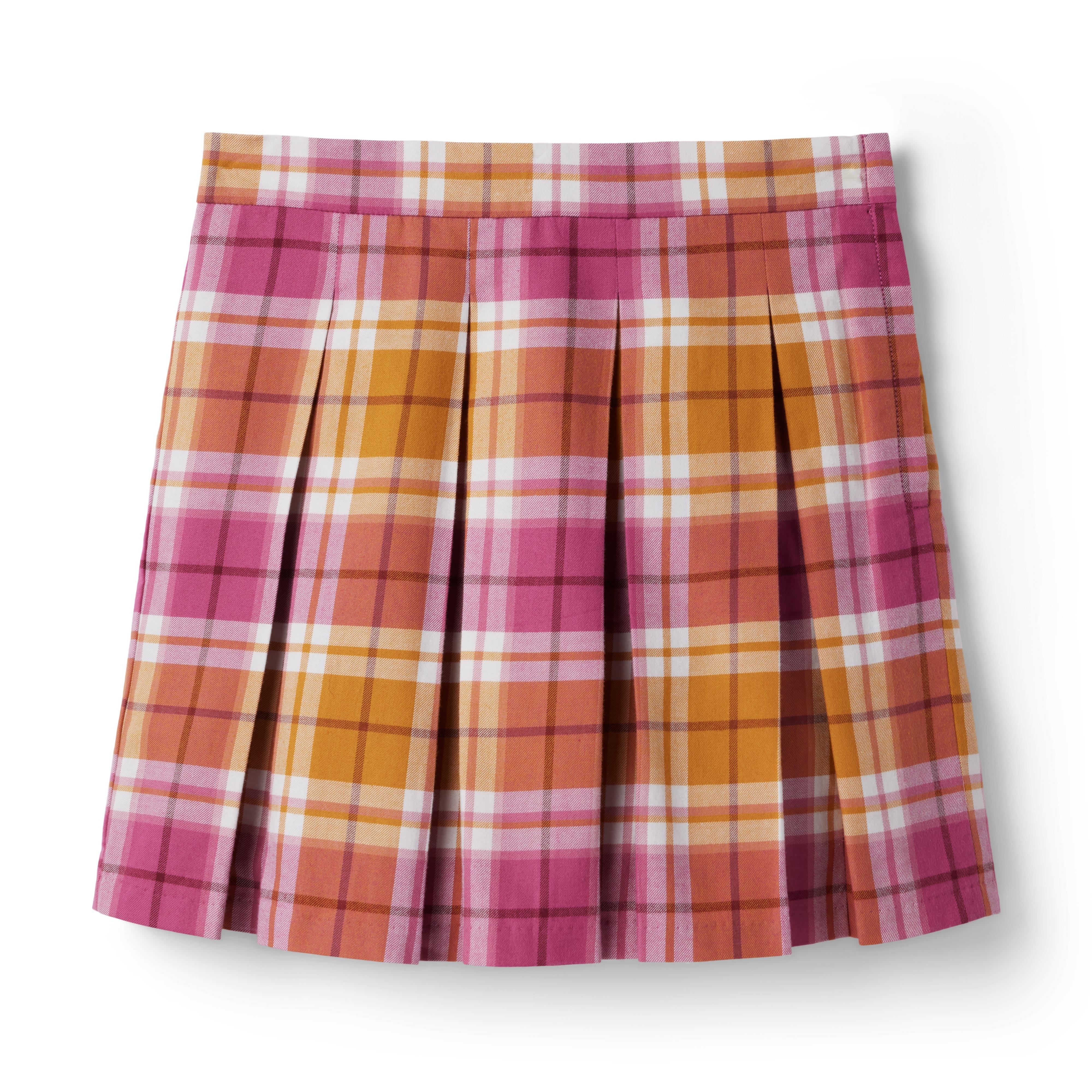 Plaid Pleated Skirt image number 0