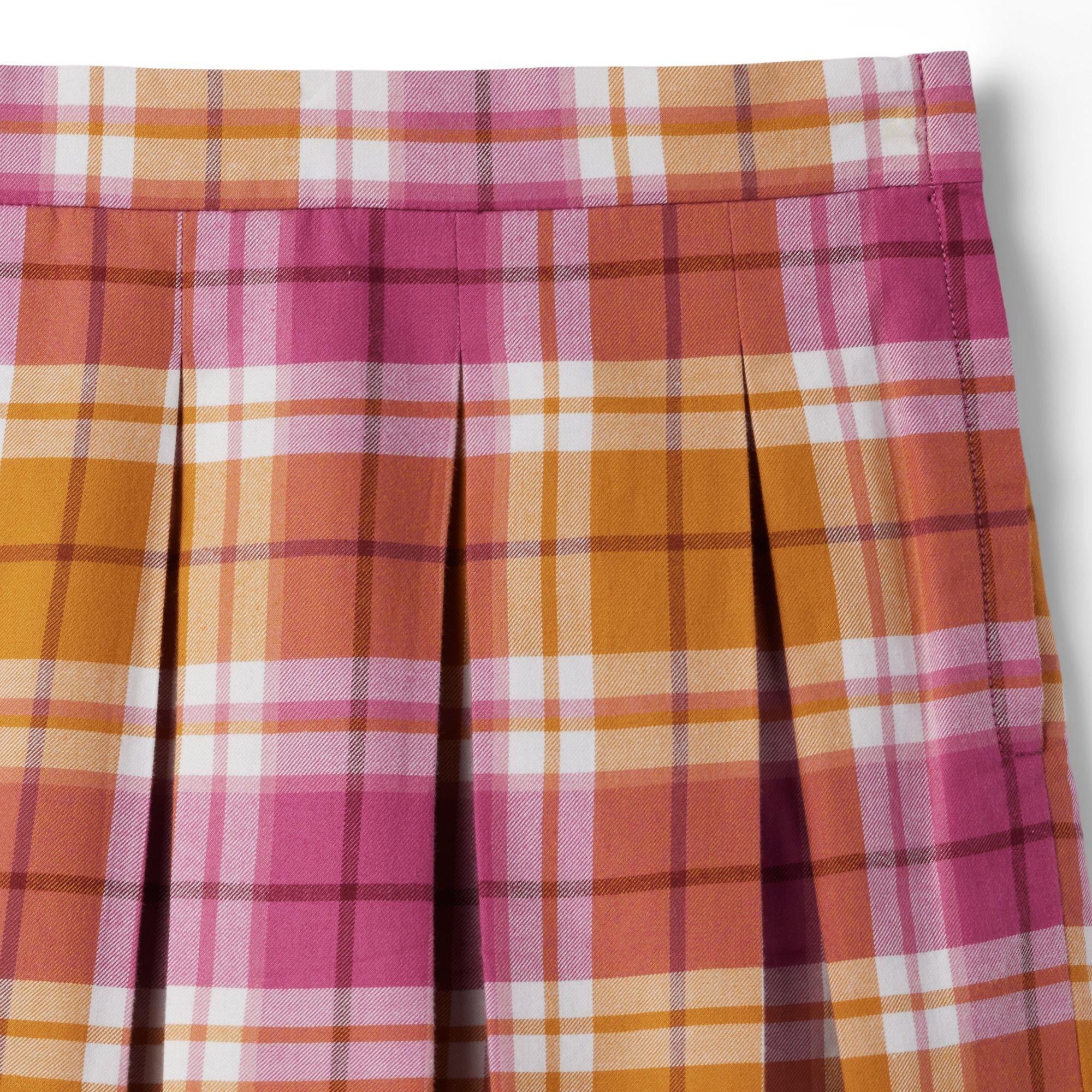 Plaid Pleated Skirt image number 2