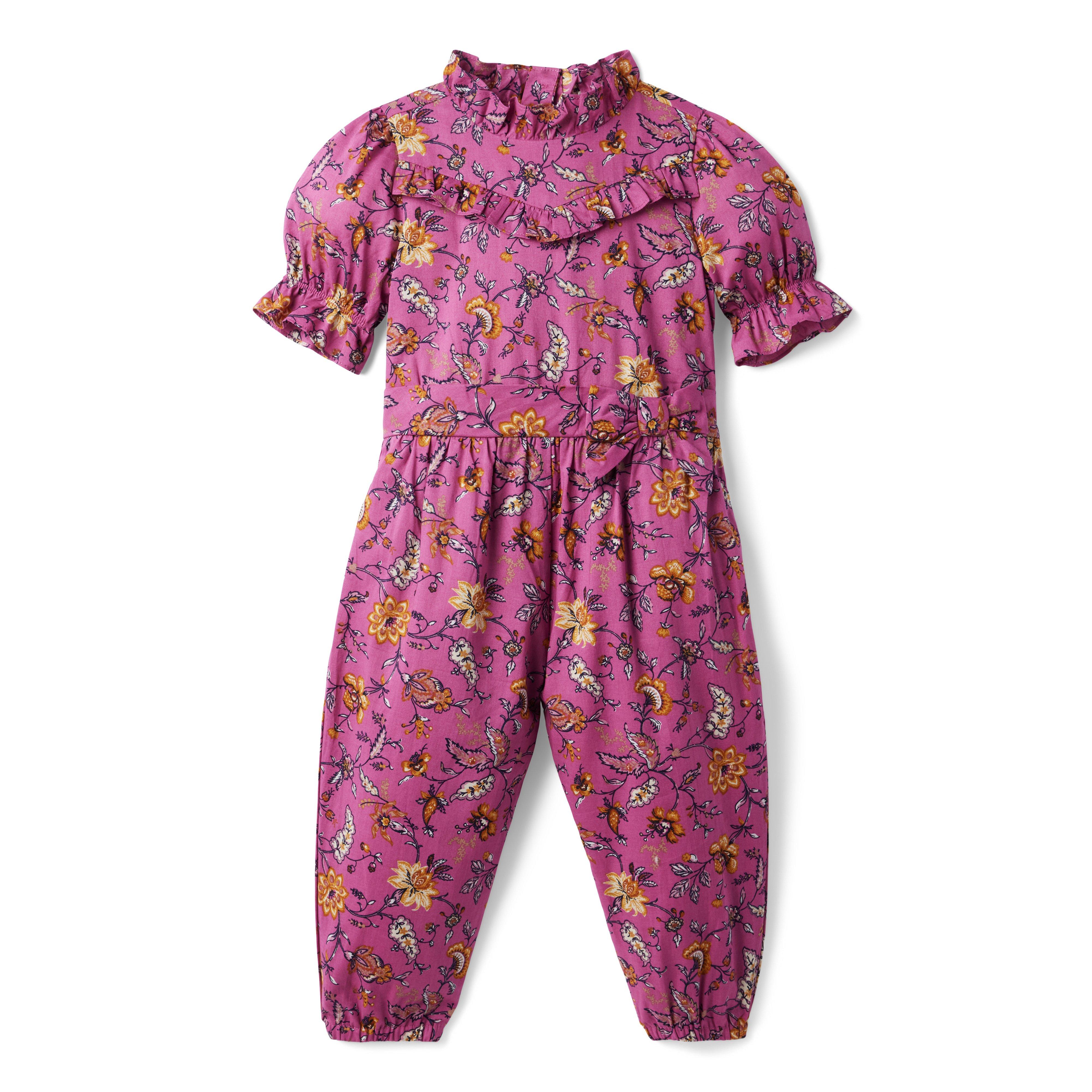 Floral Ruffle Jumpsuit image number 1