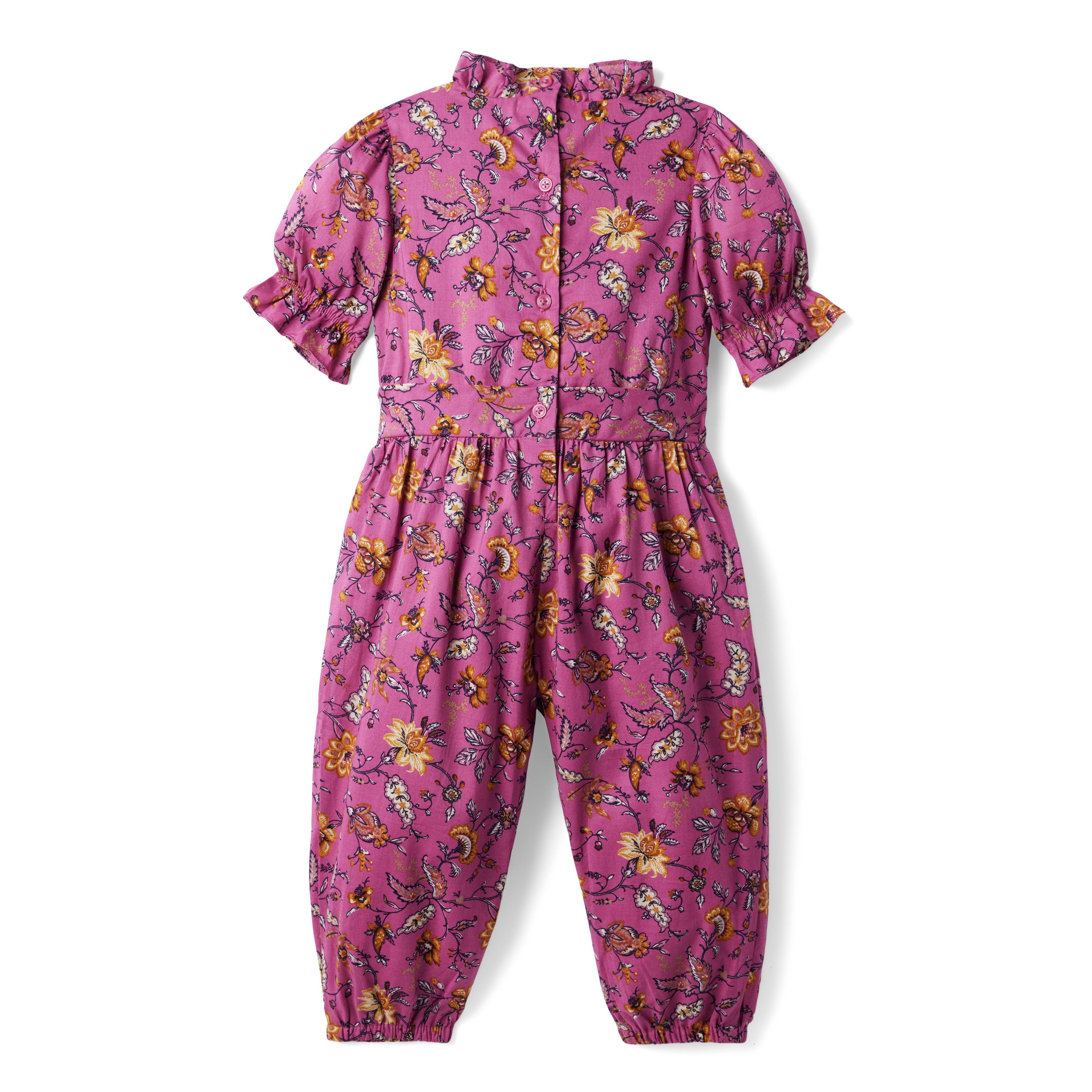 Floral Ruffle Jumpsuit image number 3