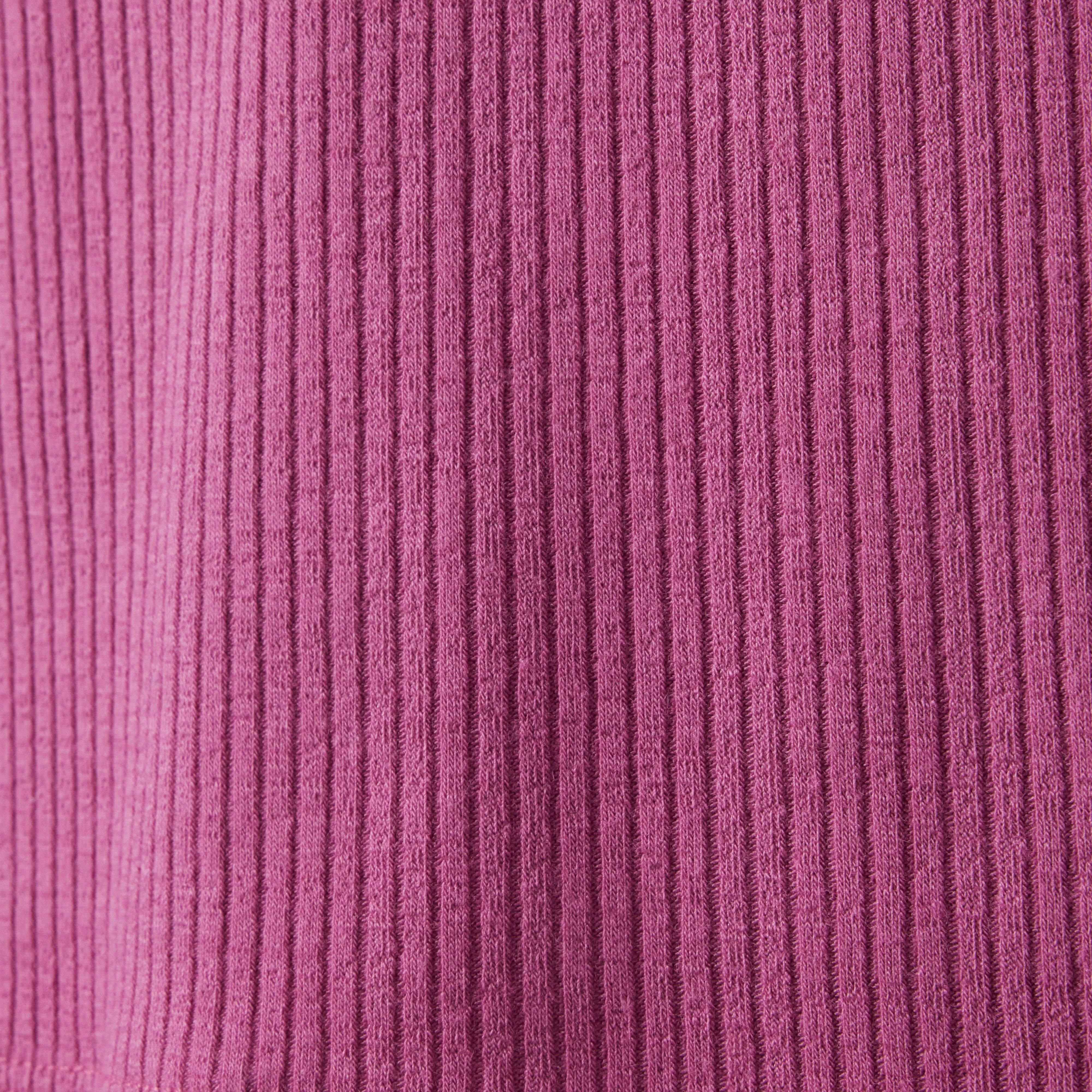 Ribbed Bubble Sleeve Top image number 2
