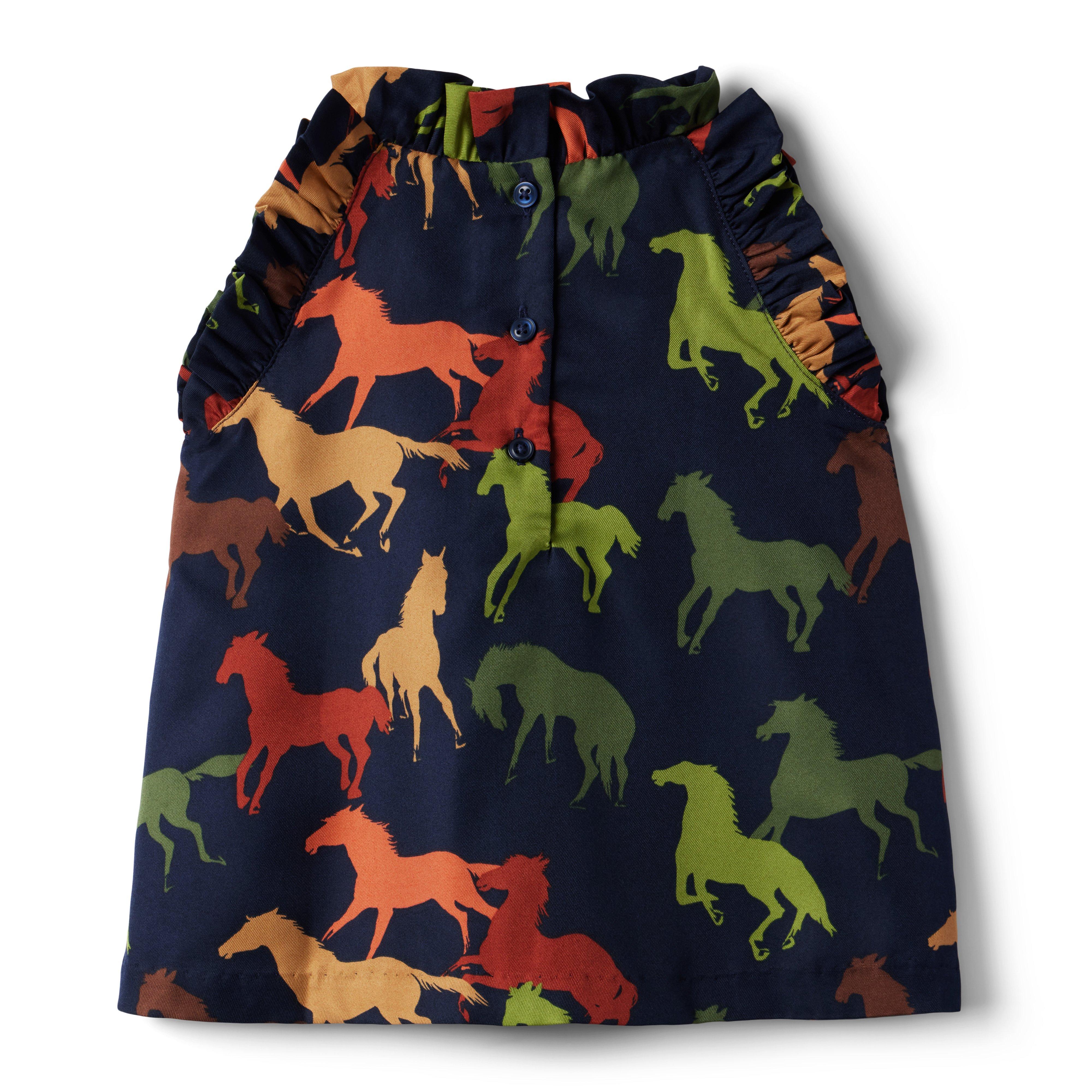 Horse Ruffle Top image number 1