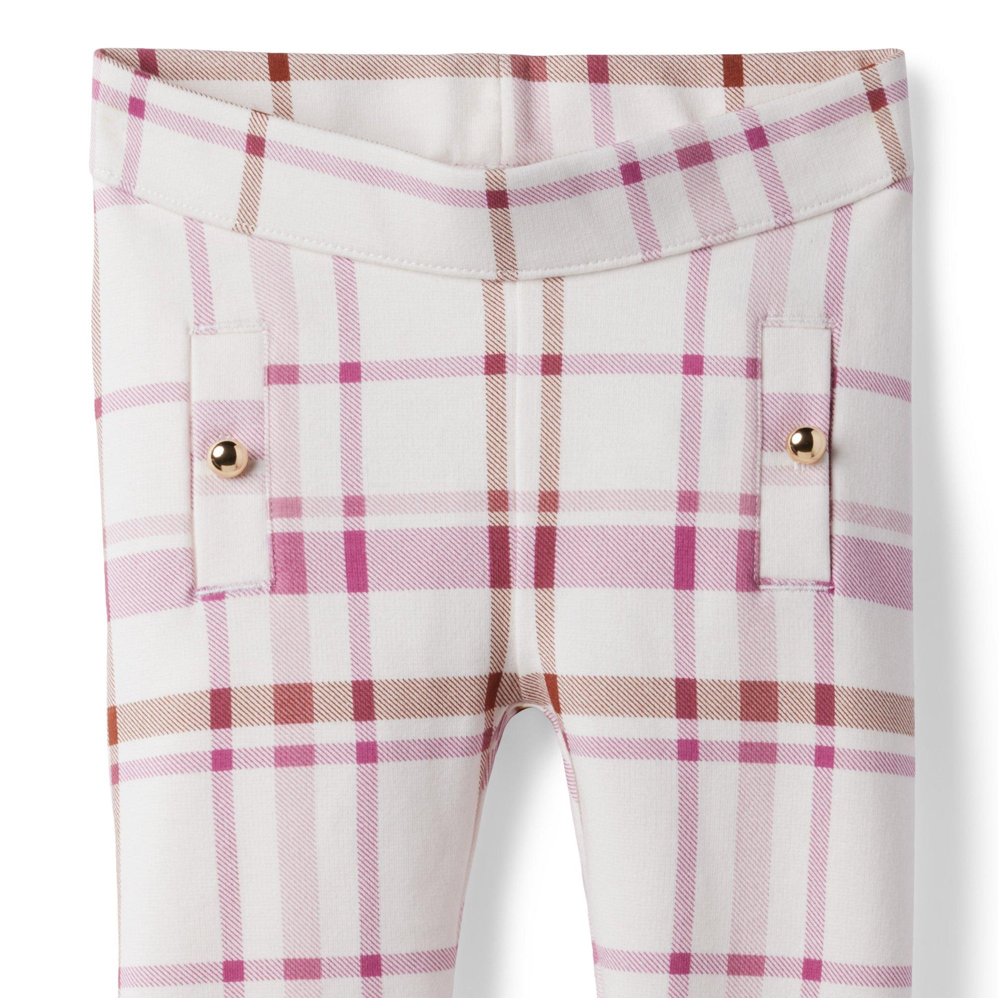 Plaid Ponte Pant image number 1