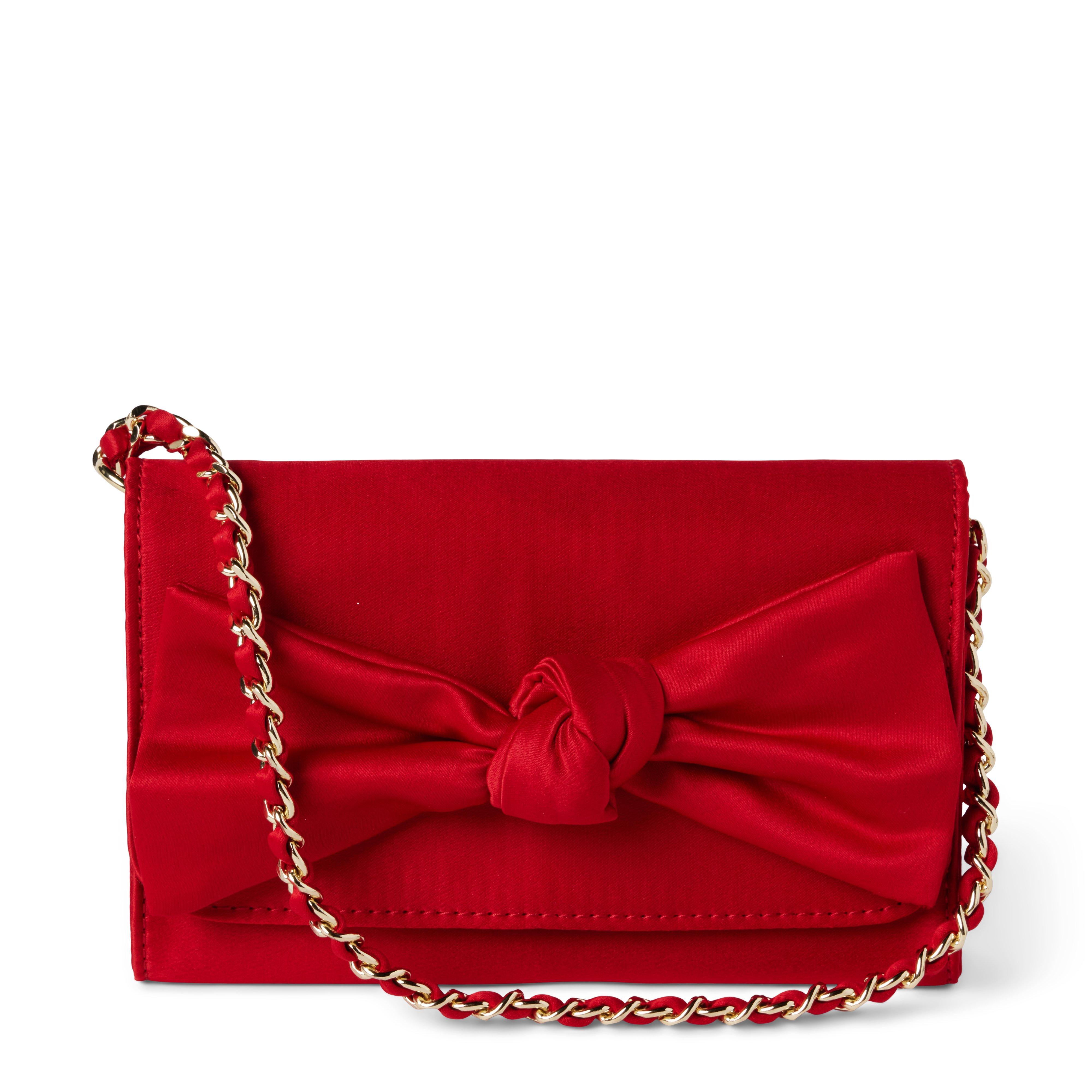 Satin Bow Purse